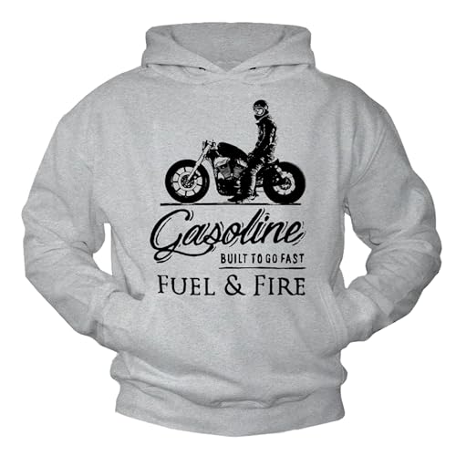 MAKAYA Felpe con Cappuccio Moto felpa uomo S