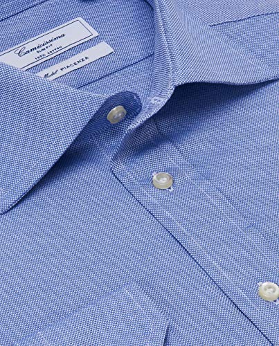 Camicissima Permanent Camicia Azzurra Slim Manica Lunga