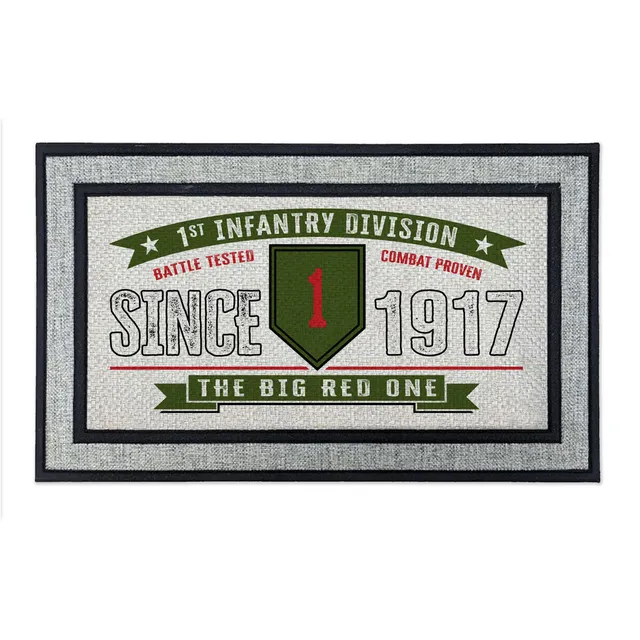 7.62 Design Army 1st Infantry Division zerbino 45x76 grigio