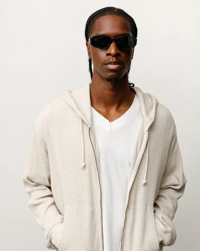 Stussy Roman Sunglasses occhiali neri lente verde