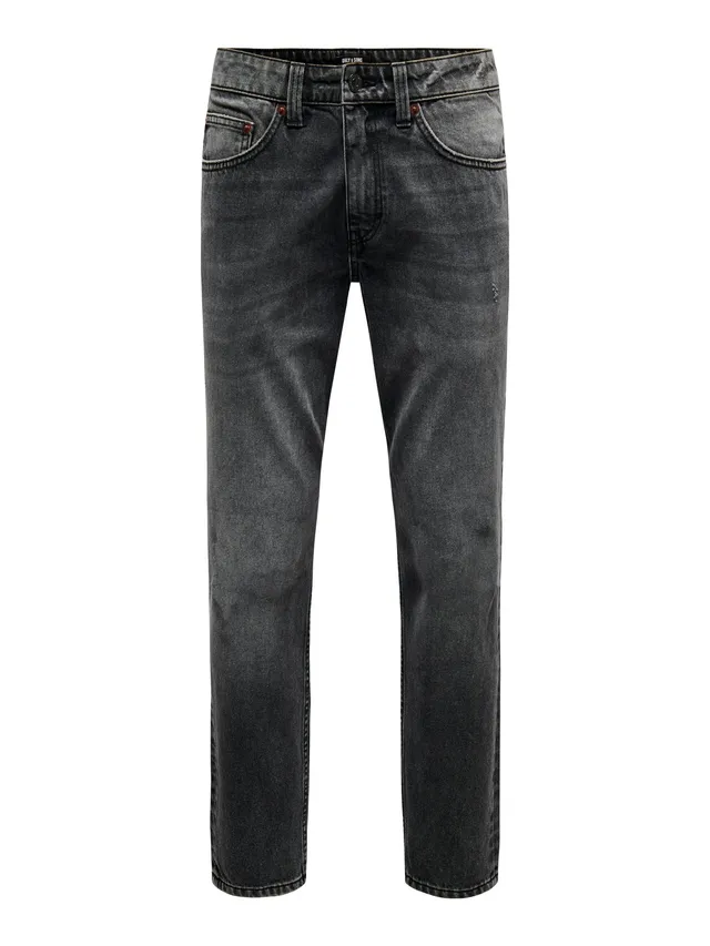 Only & Sons Onsyoke Jeans Tapered 36W/32L Denim Blu