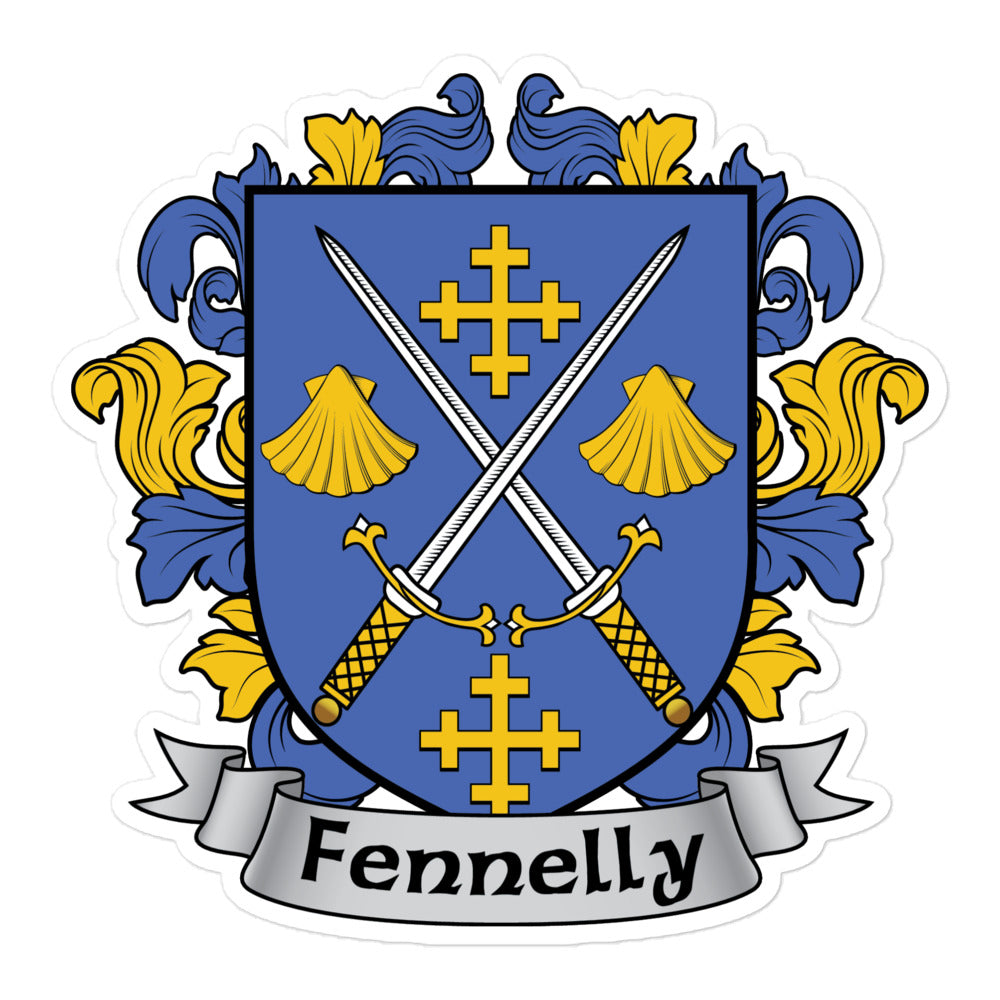 7.62 Design Fennelly Coat of Arms adesivo vinile 7x7 cm