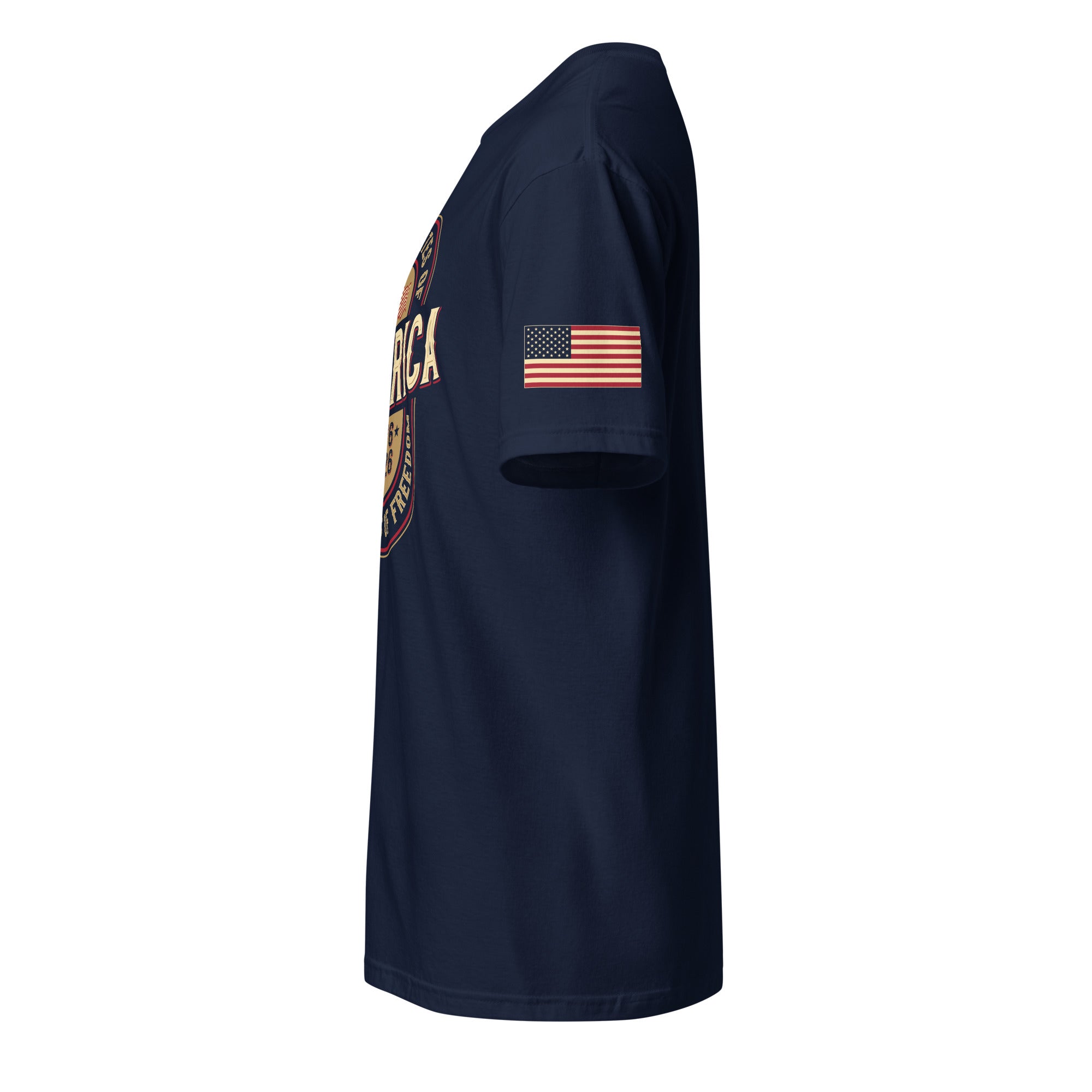 7.62 Design USA 250th t-shirt uomo cotone bandiera