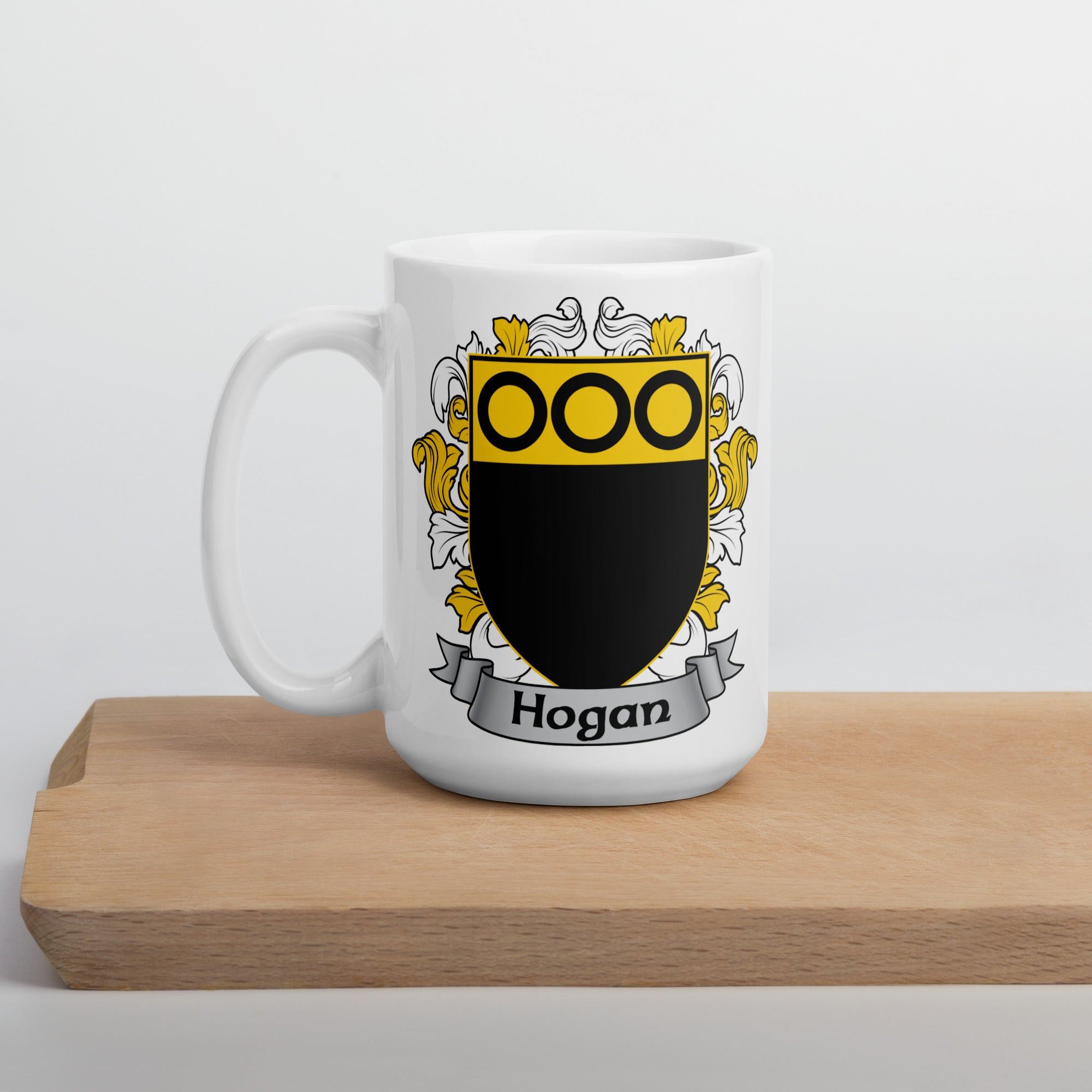7.62 Design Hogan Irish Family Coat Of Arms tazza ceramica 15oz stemma