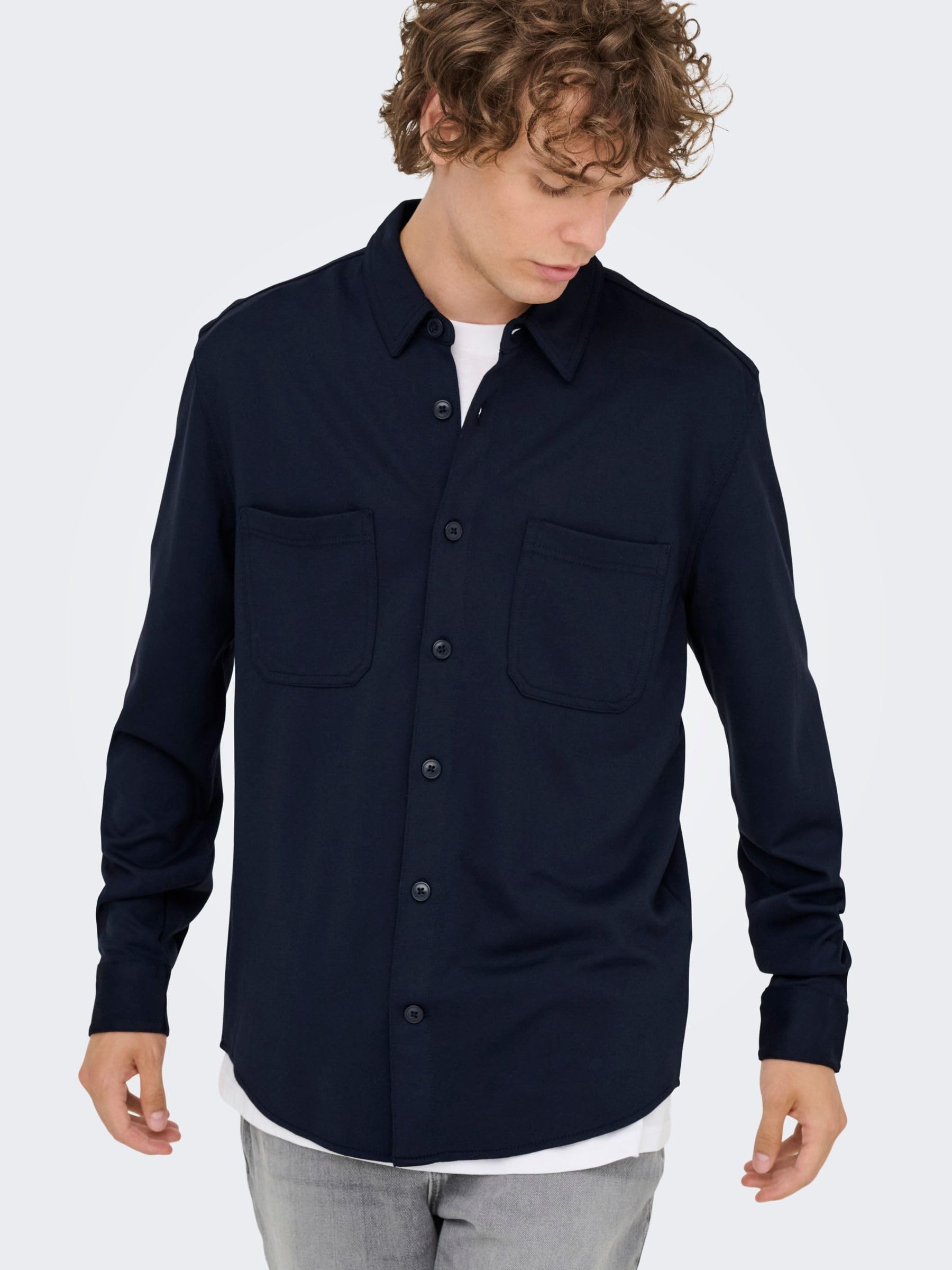 ONLY & SONS Onsmark 0209 Camicia Oversize Uomo XXL