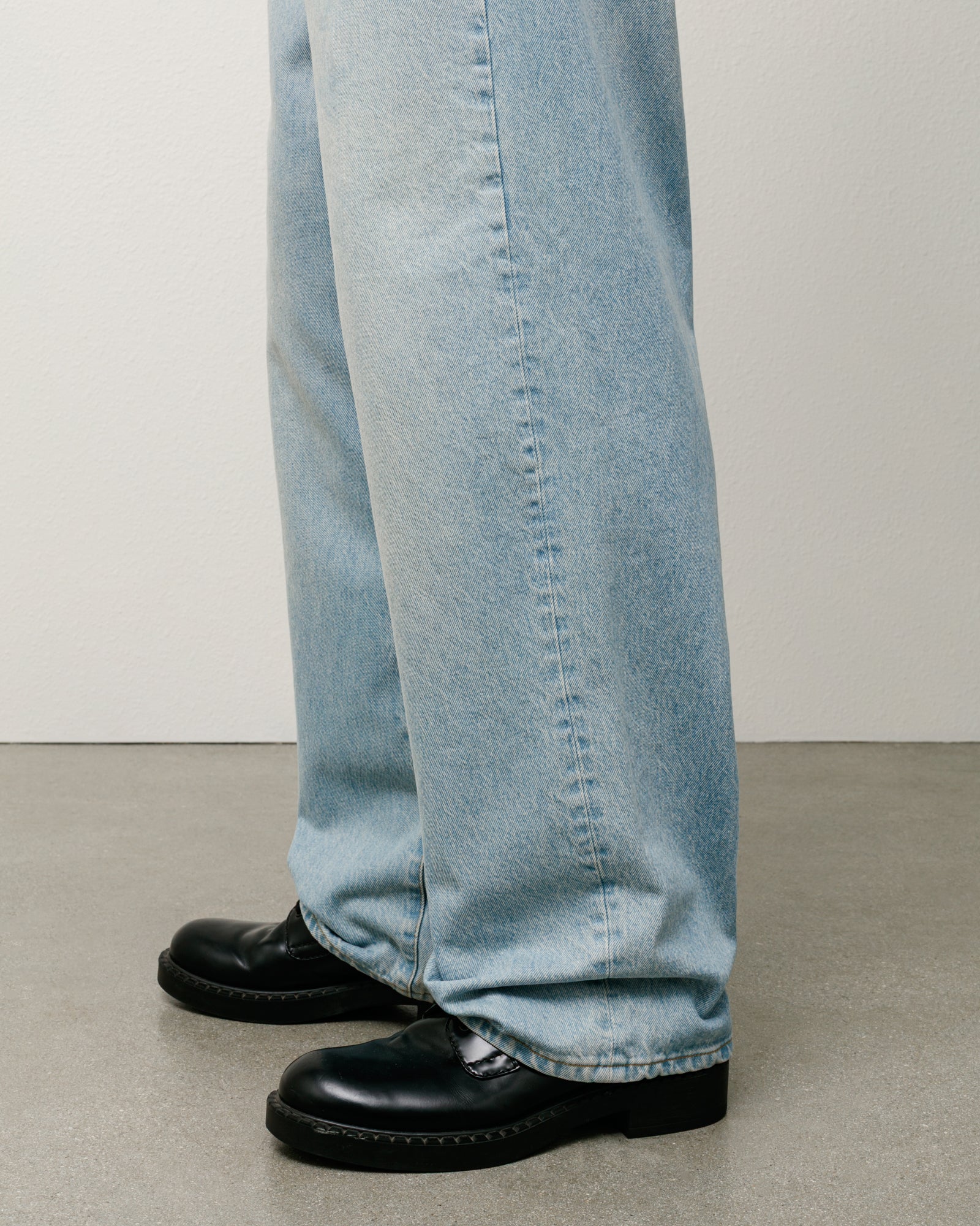 Stussy Big Ol' Jean Denim Jeans Light Wash 14.5oz