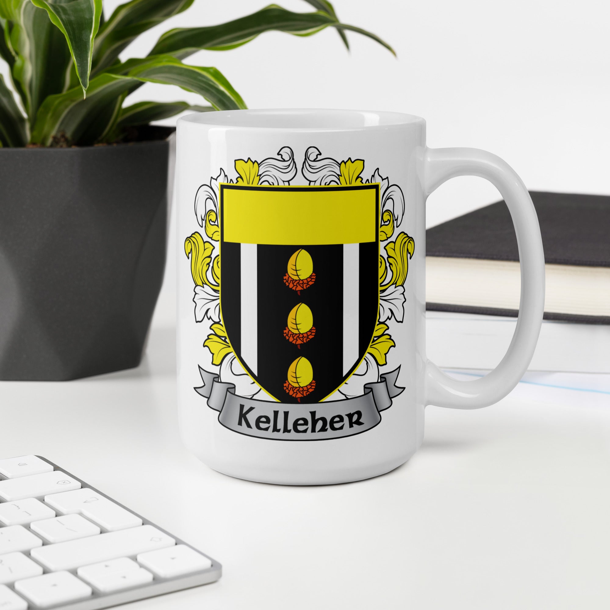 7.62 Design Drinkware Kelleher Irish Crest tazza ceramica 15oz