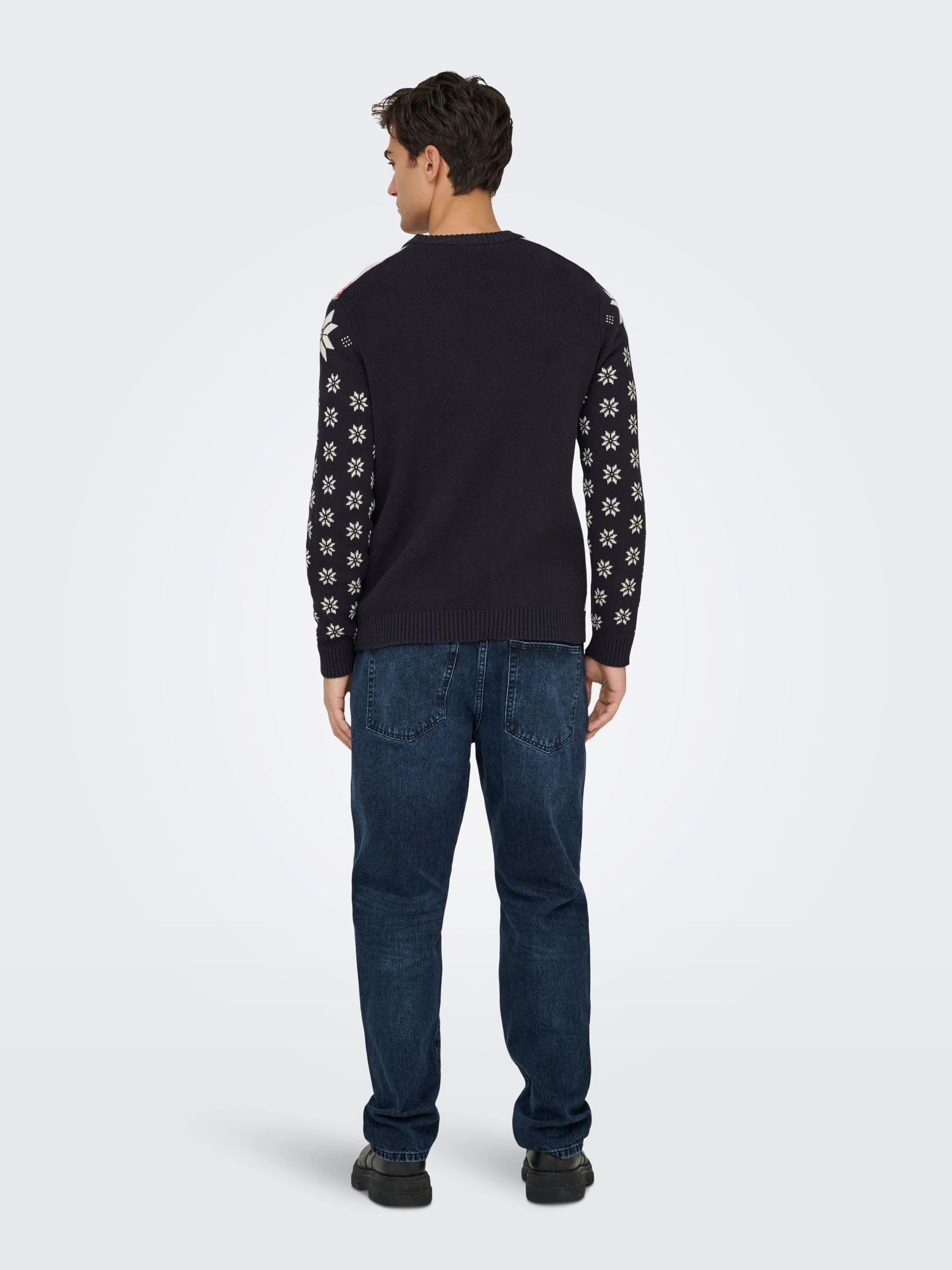 ONLY & SONS Onsx-Max Reg Maglione Navy Scuro S