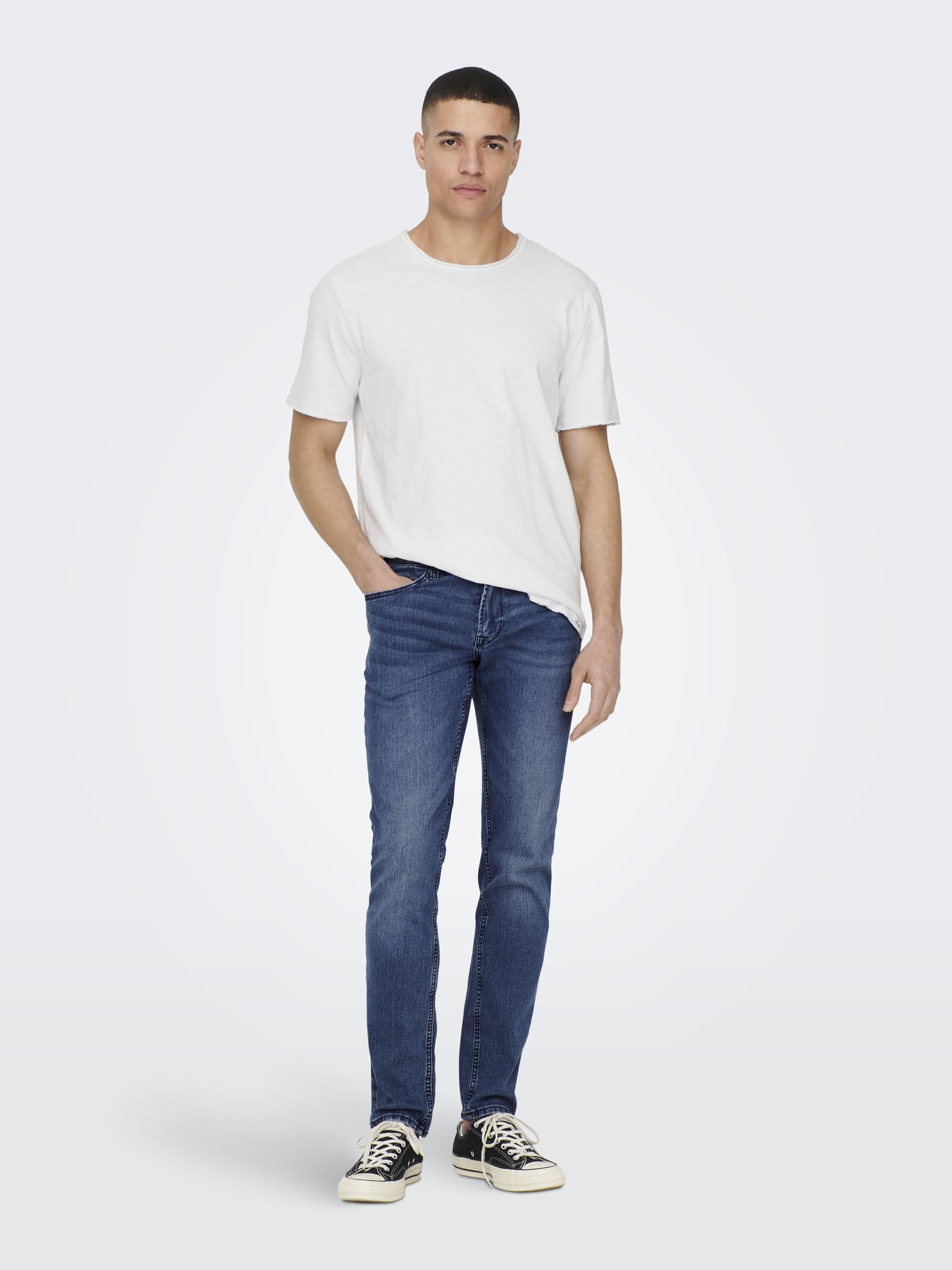 Only & Sons Jeans Slim Uomo Jeans 31W 32L Elasticizzato