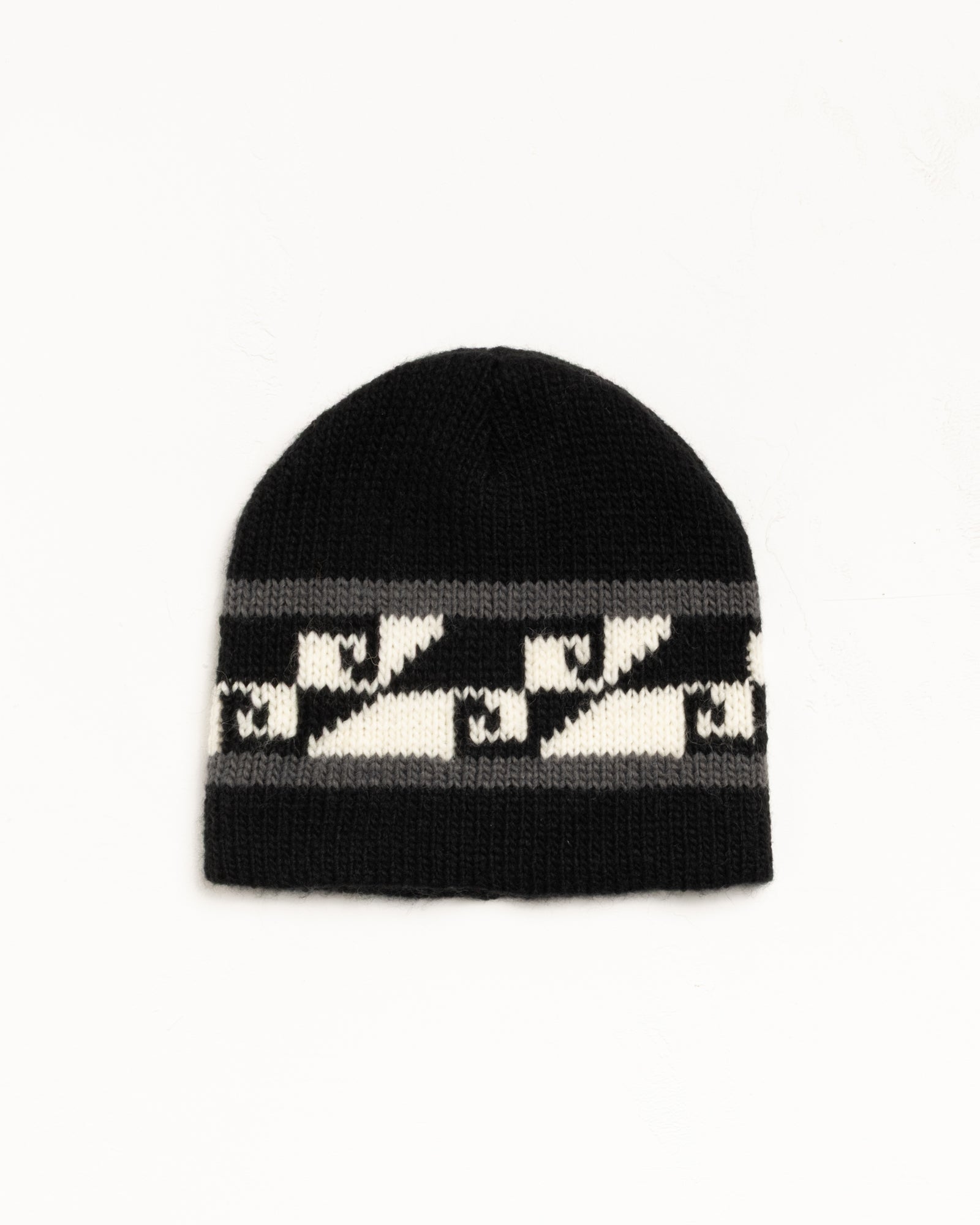 Stussy Waves Skullcap Berretto Nero Taglia Unica Lana
