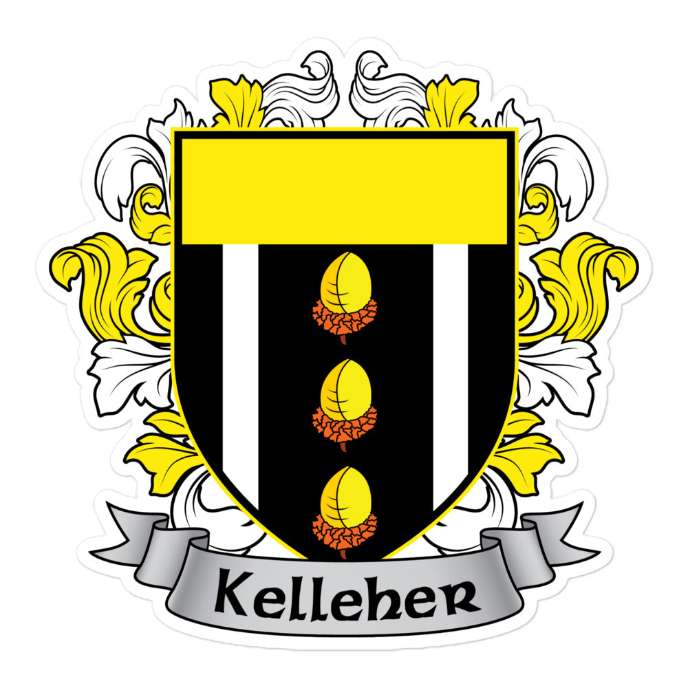 7.62 Design Kelleher Coat of Arms adesivo vinile 3x3