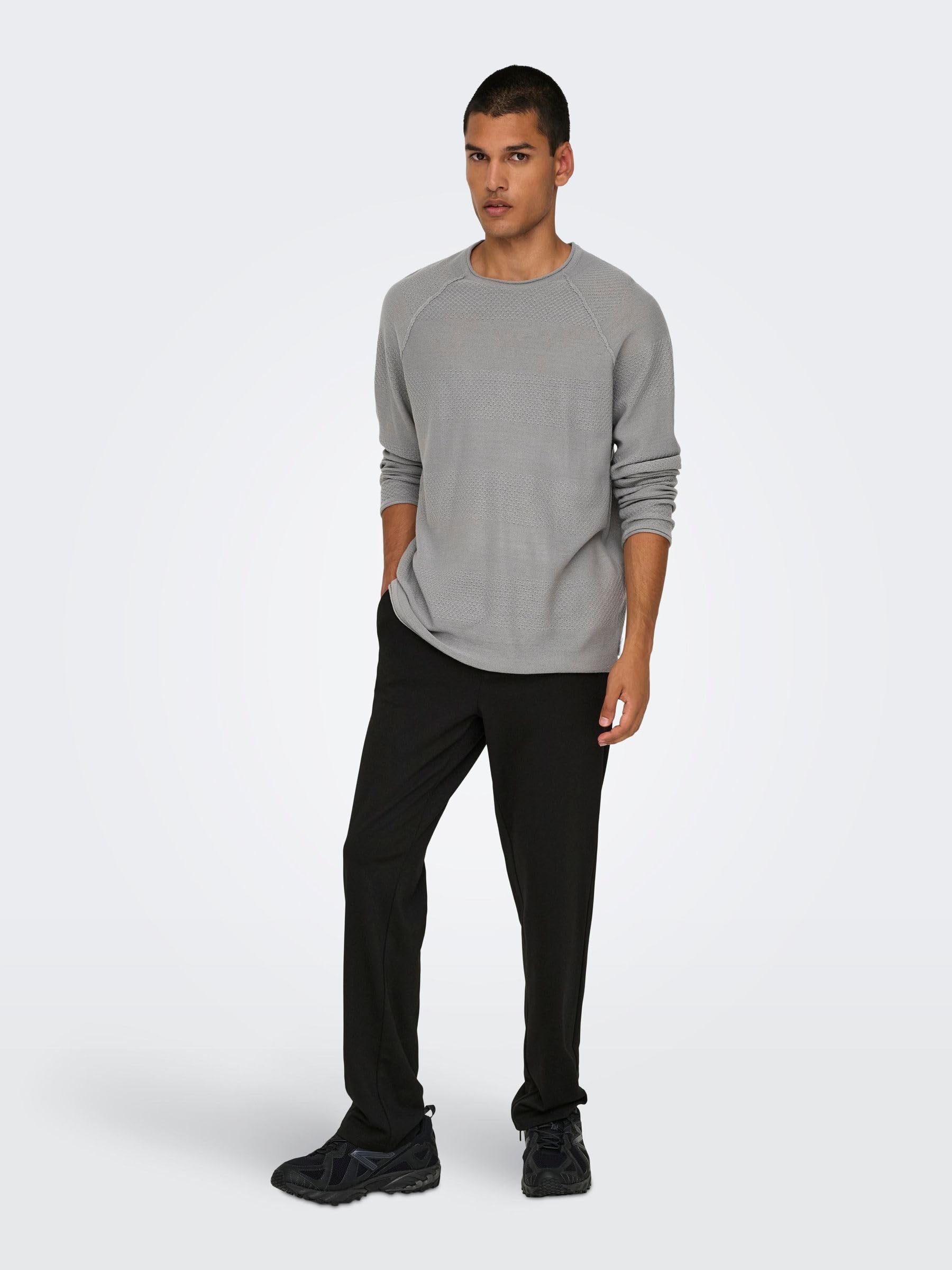 ONLY & SONS Onsmark 0209 Pantaloni Uomo 34W/30L Nero