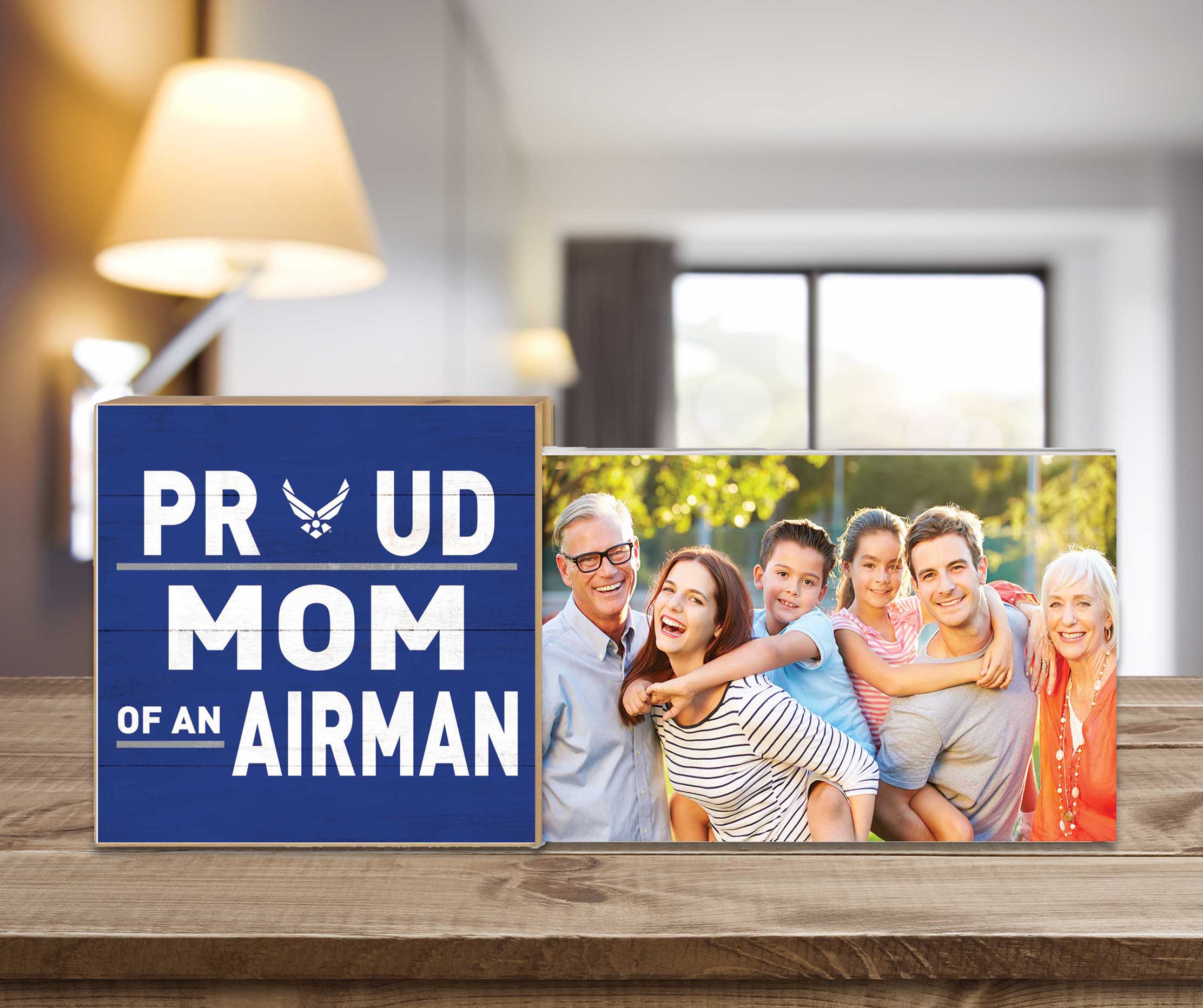 7.62 Design US Air Force Proud Mom cornice foto 4x6 USA