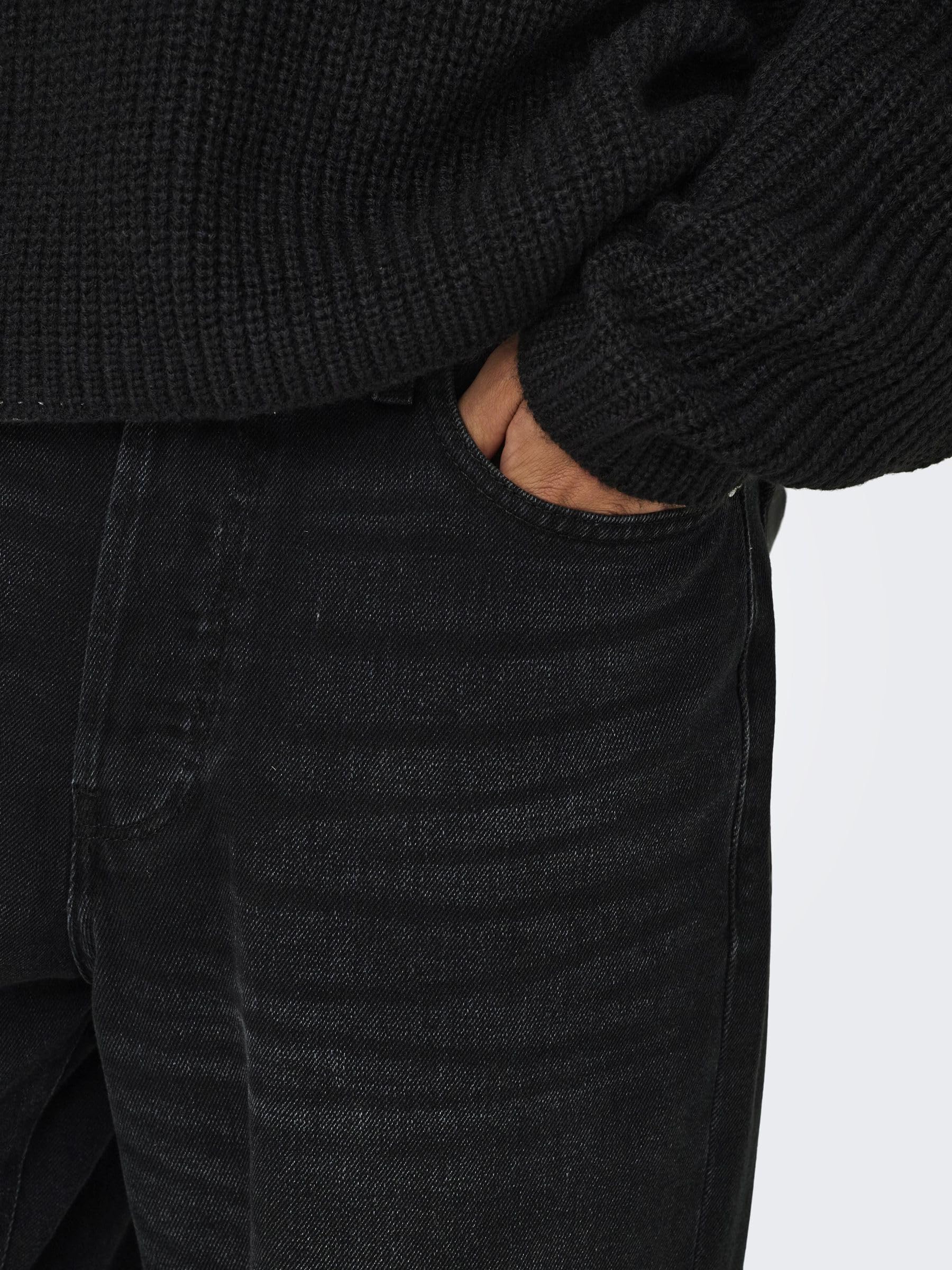 Only & Sons OnsFade Jeans Uomo Washed Black 31W/30L Loose