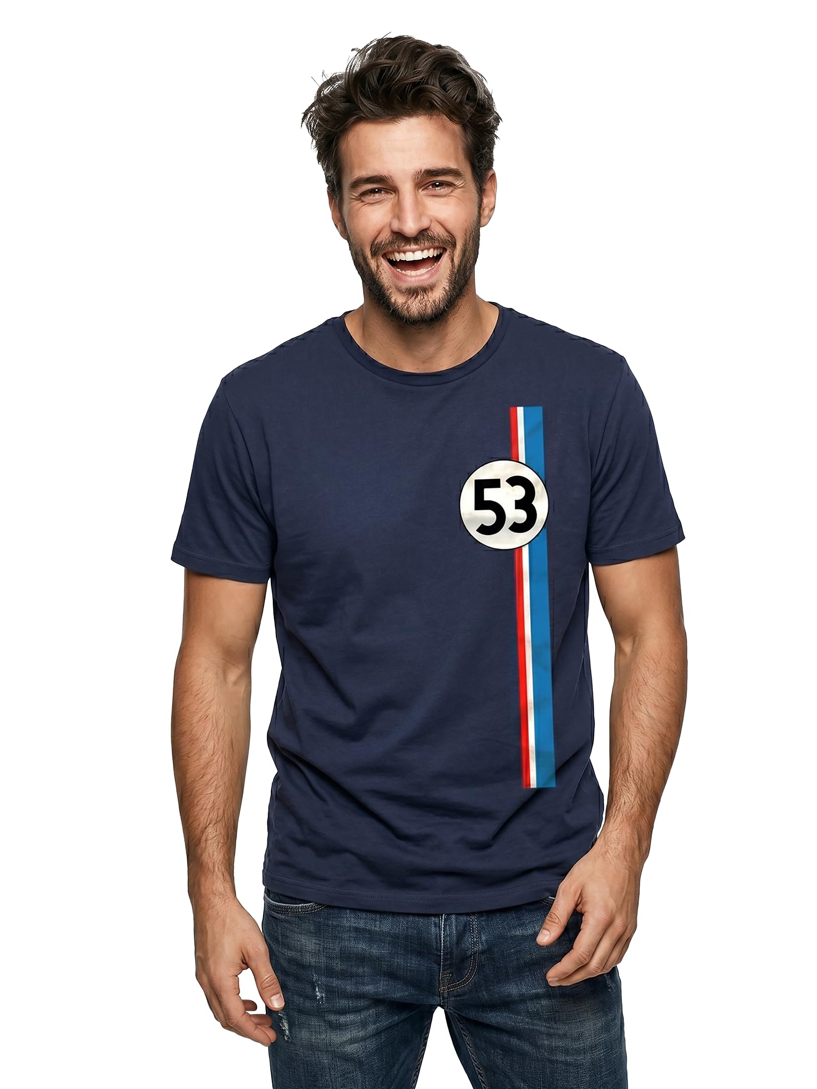 Makaya Herbie 53 T-Shirt Uomo cotone blu taglia S