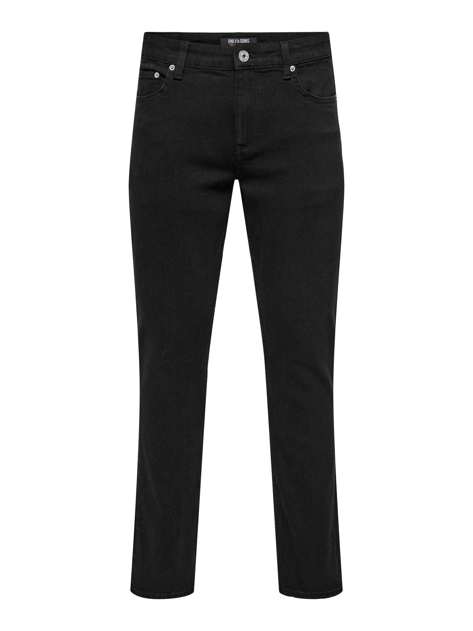 Only & Sons Onsloom Slim Jeans Uomo Nero 33W/32L