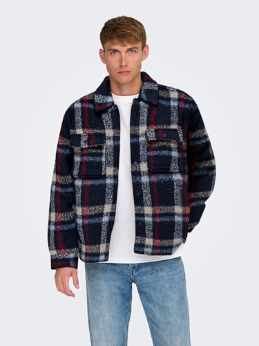 Only & Sons Onsgio Giacca Uomo Parisian Night S Leggera