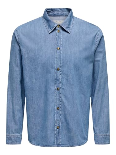 Only & Sons Onsean Camicia Uomo Cotone Taglia L