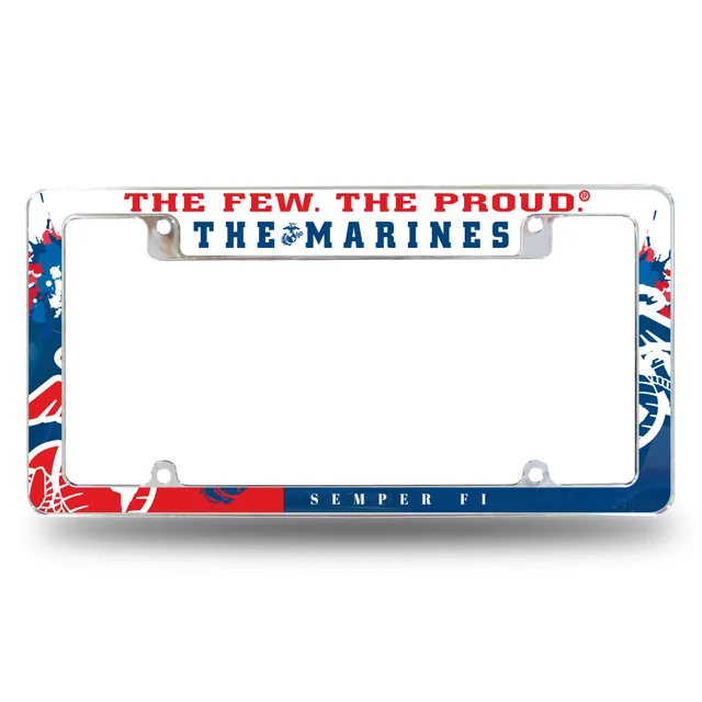 7.62 Design Marine Corps cornice targa cromata zinco auto