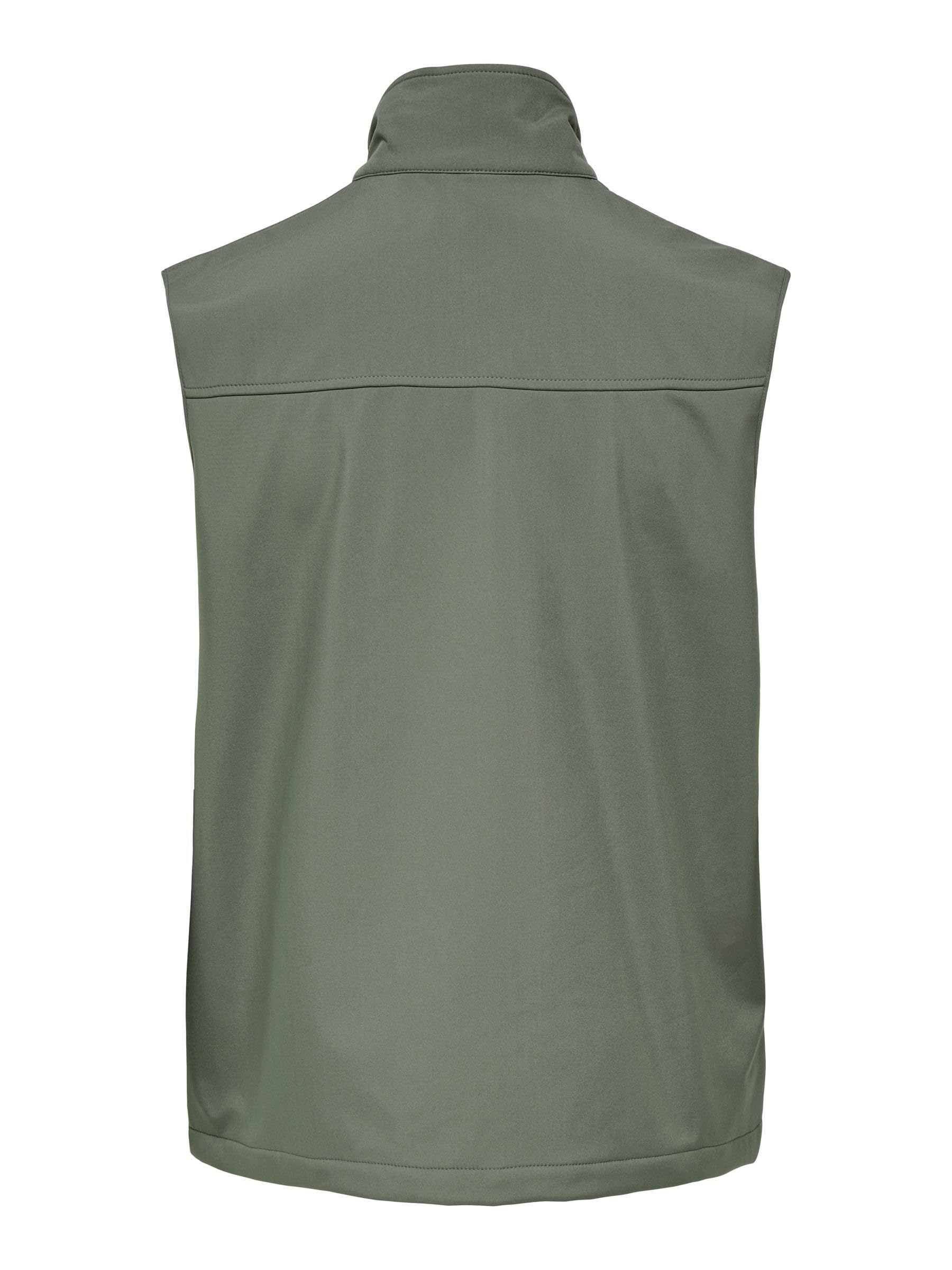 ONLY & SONS Onsbowie Life Gilet Grigio XL Uomo Smanicato
