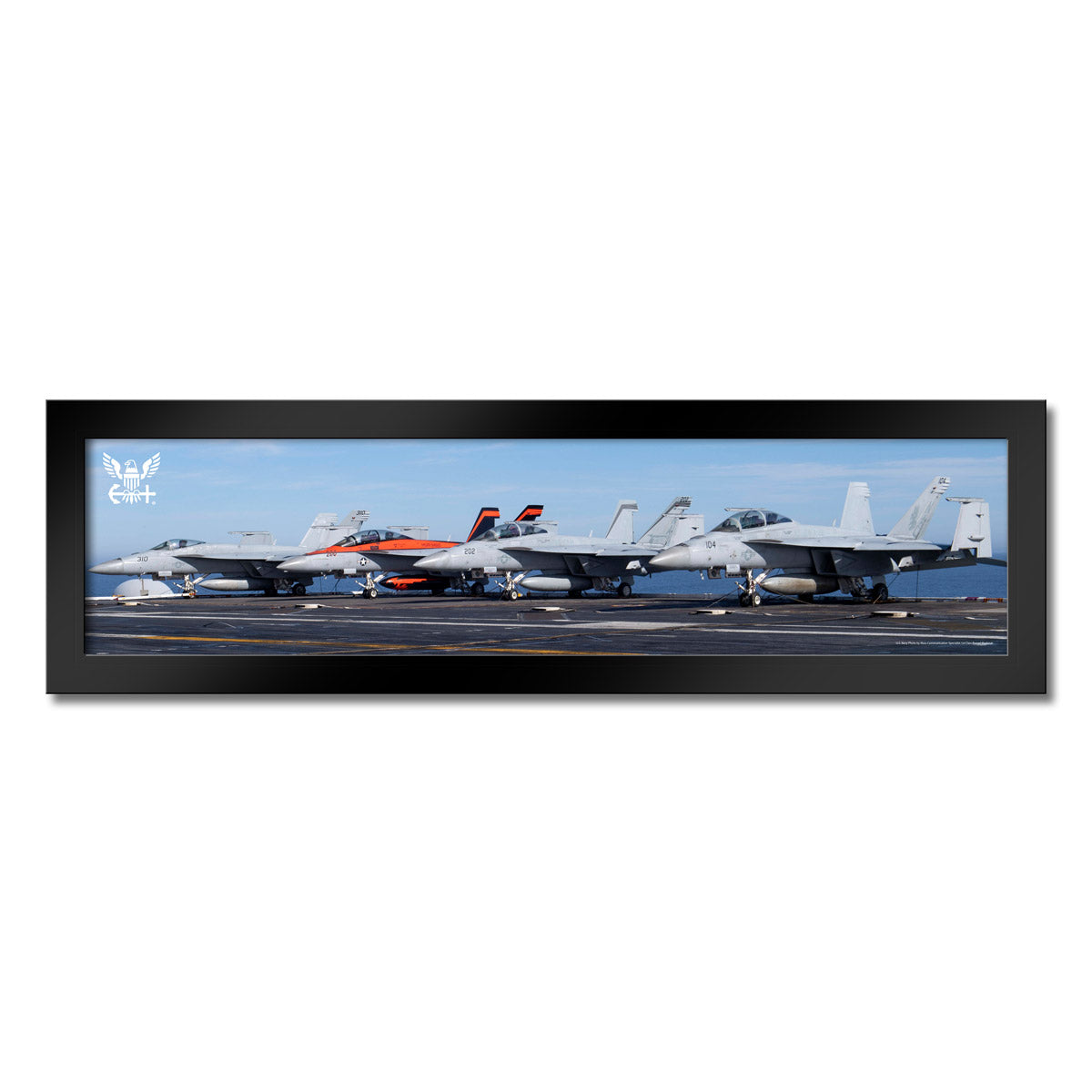 7.62 Design Navy Hornets Stampa incorniciata 28x64 cm navy