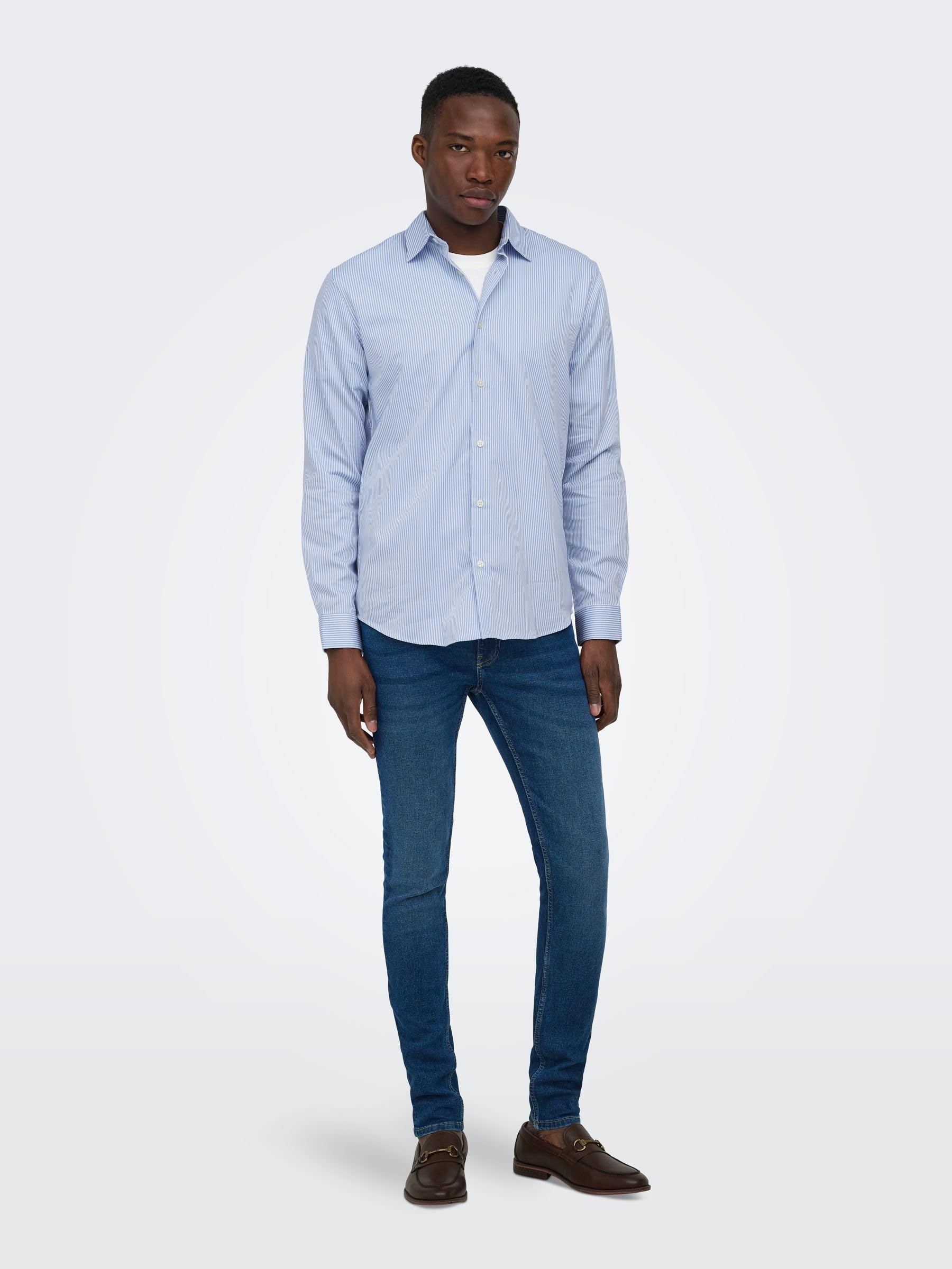Only & Sons Onsjim Slim Shirt camicia uomo slim formale