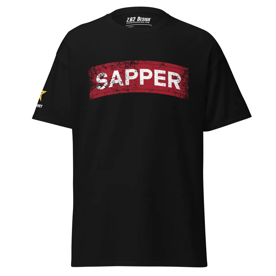 7.62 Design U.S. Army Sapper maglietta uomo cotone