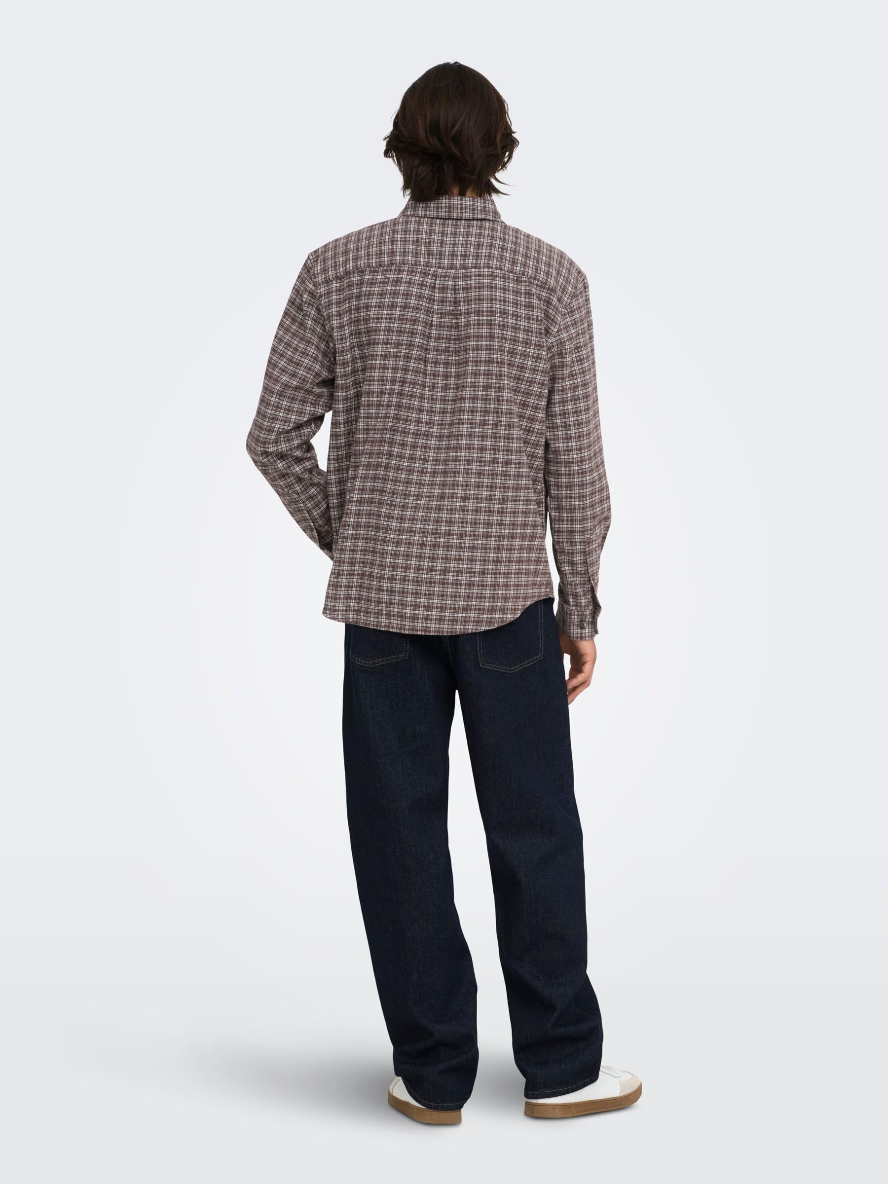 ONLY & SONS Onsgudmund Camicia a quadri Canteen M