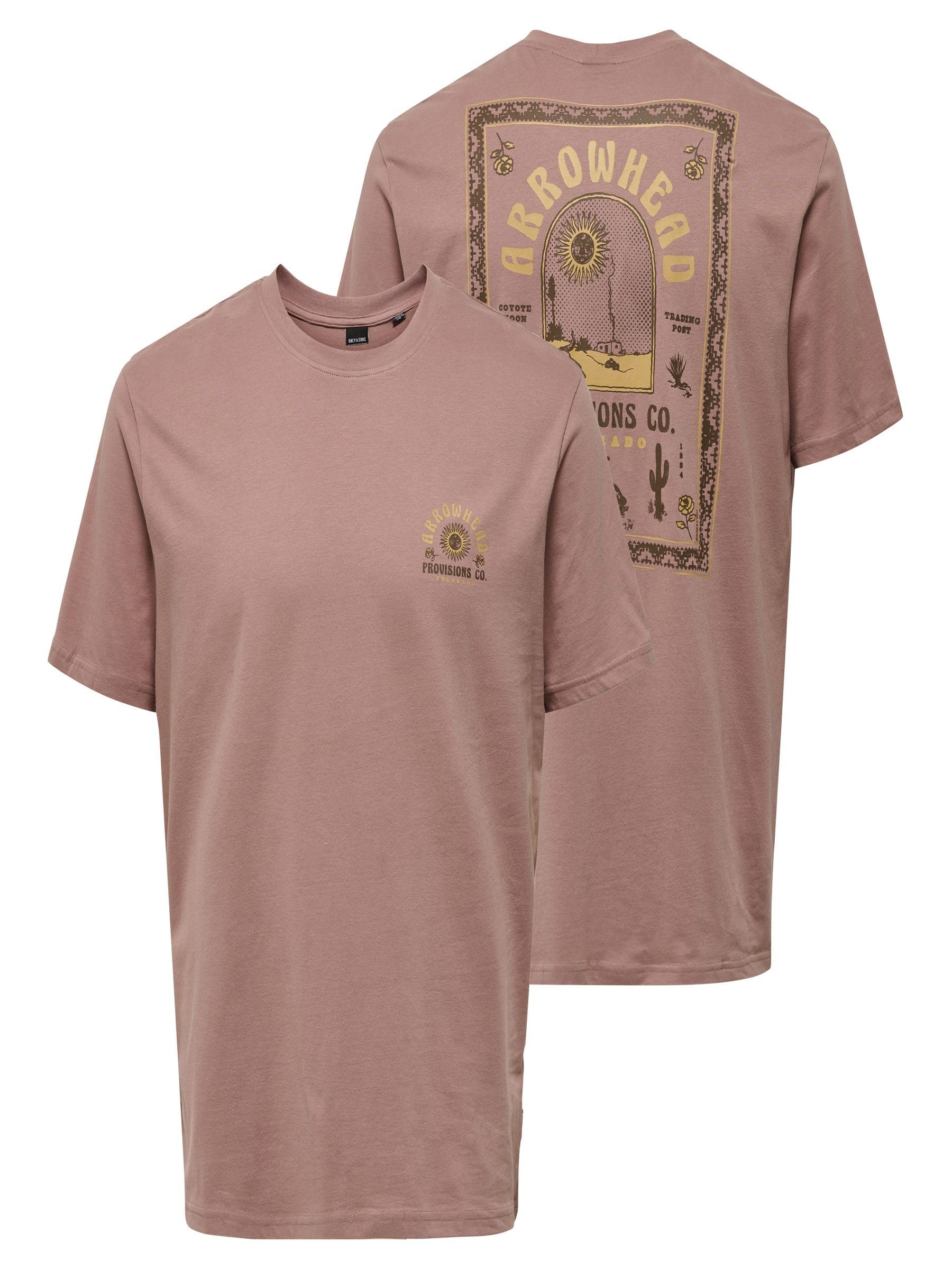 ONLY & SONS T-shirt Onsmanuel Life Tee Burlwood
