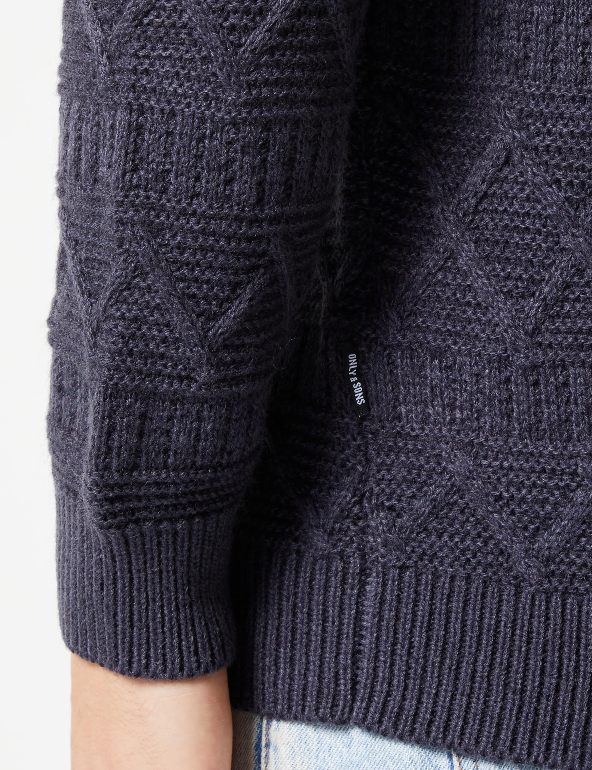 ONLY & SONS Maglione Girocollo Uomo Basic Maniche Lunghe