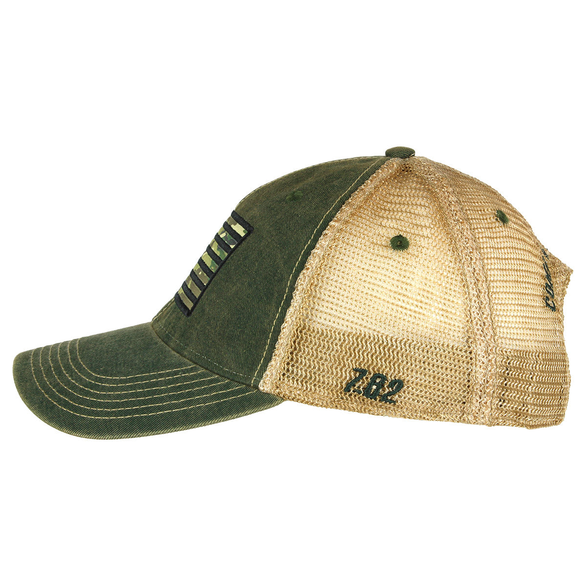 7.62 Design Camo Flag cappello trucker verde taglia unica