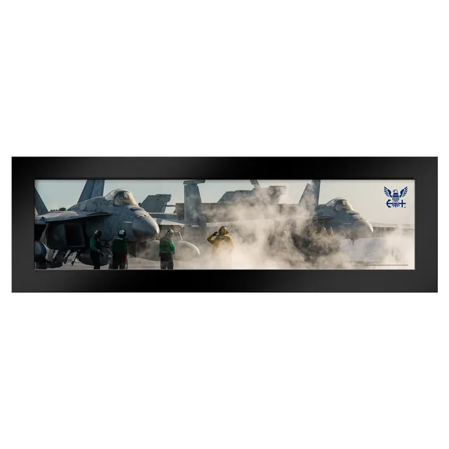 7.62 Design Home Products quadro Navy F-18 35,25x11,25 incorniciato