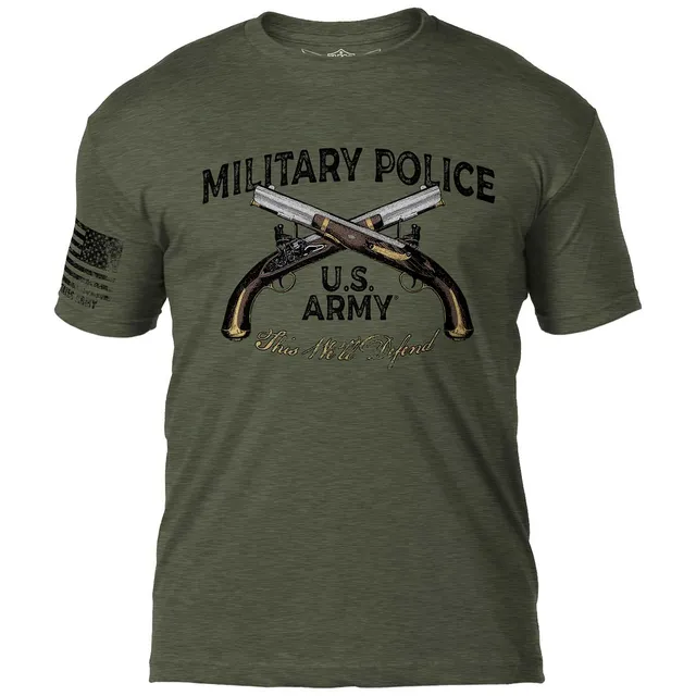 7.62 Design Army Military Police Battlespace T-Shirt verde taglia L