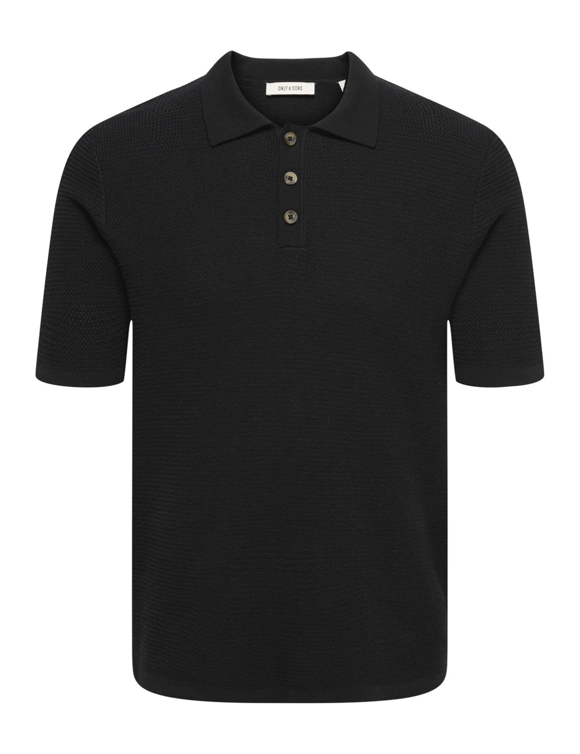 Only & Sons Onseric Reg 12 Struc SS Polo Uomo Argento