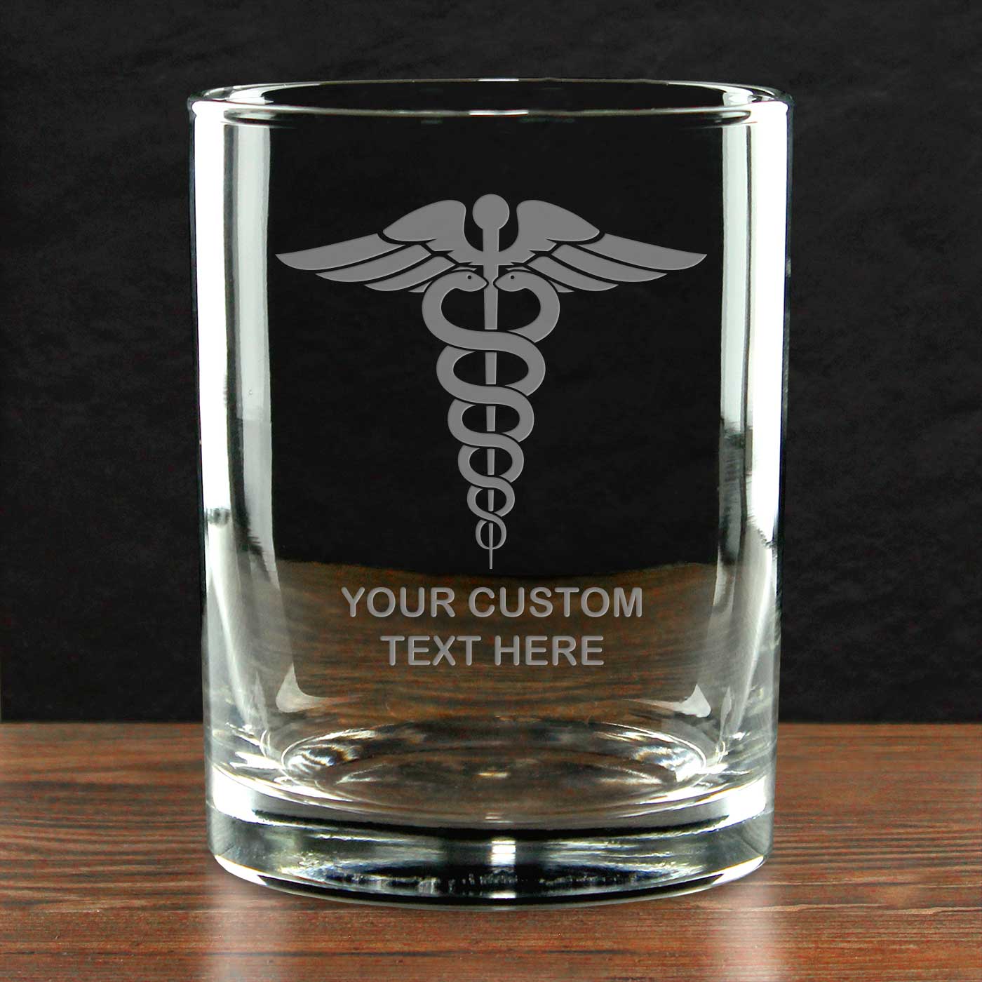 7.62 Design Maltese Cross bicchiere whisky 14 oz inciso