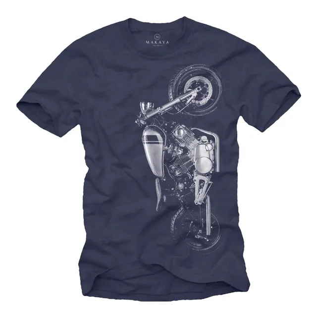 Makaya XV750 Virago T-Shirt Uomo XL Cotone Moto