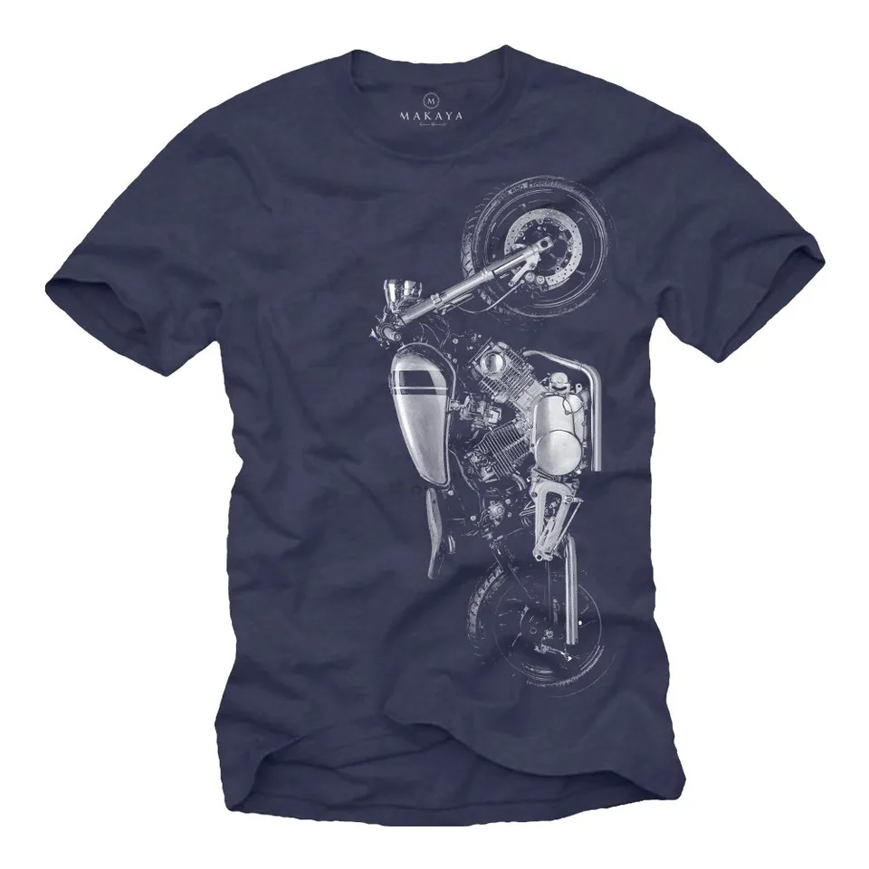Makaya XV750 Virago T-Shirt Uomo XL Cotone Moto