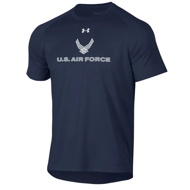 Under Armour US Air Force Tech T-Shirt maglietta uomo navy