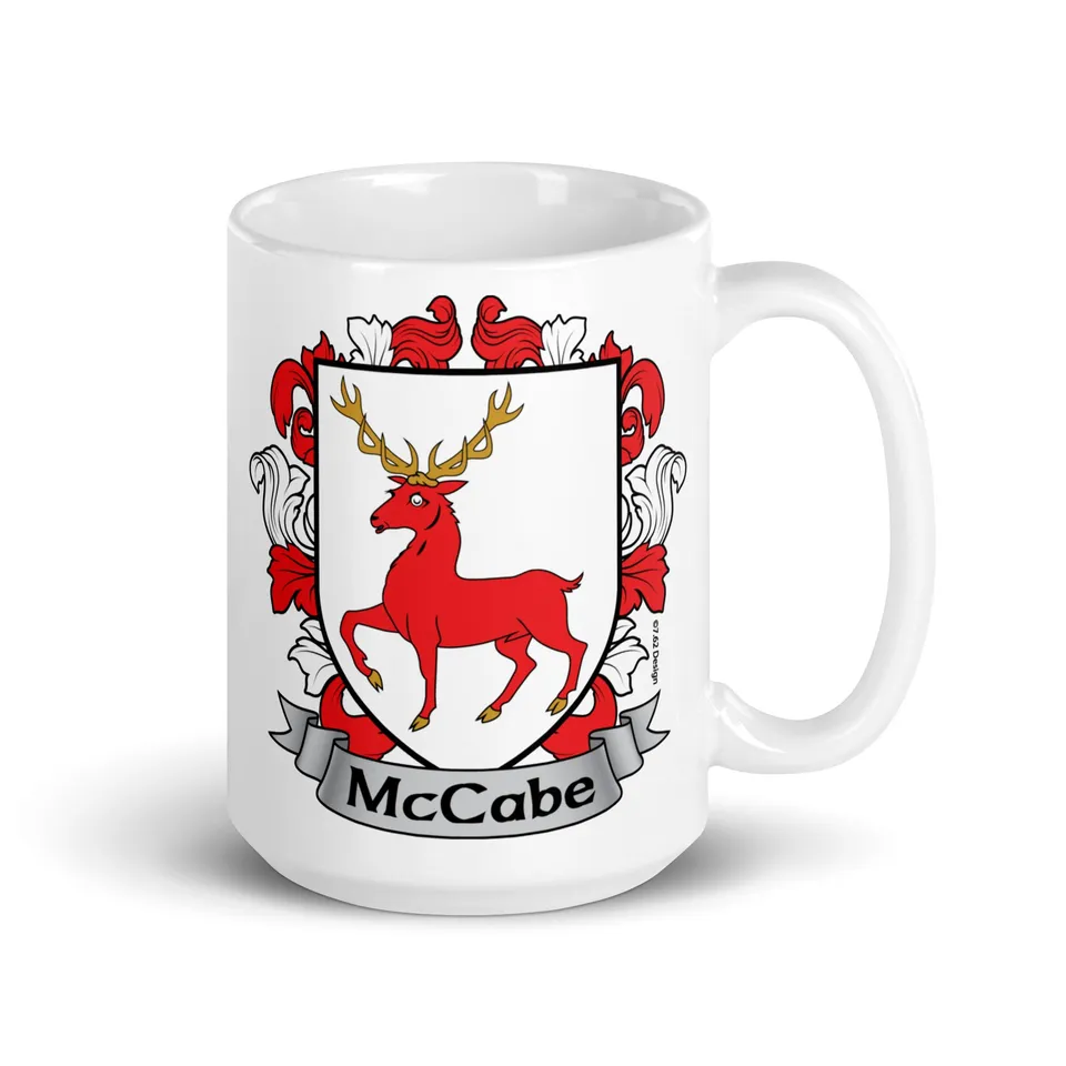7.62 Design McCabe tazza mug 15oz stemma irlandese ceramica