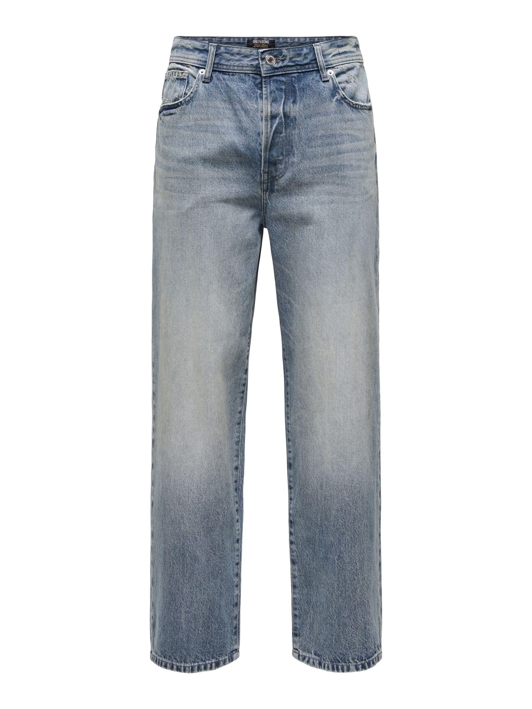 ONLY & SONS Onsfade Jeans Loose Vita Media 33W/30L
