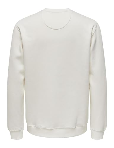 Only & Sons Felpa Uomo Girocollo Nero XXL