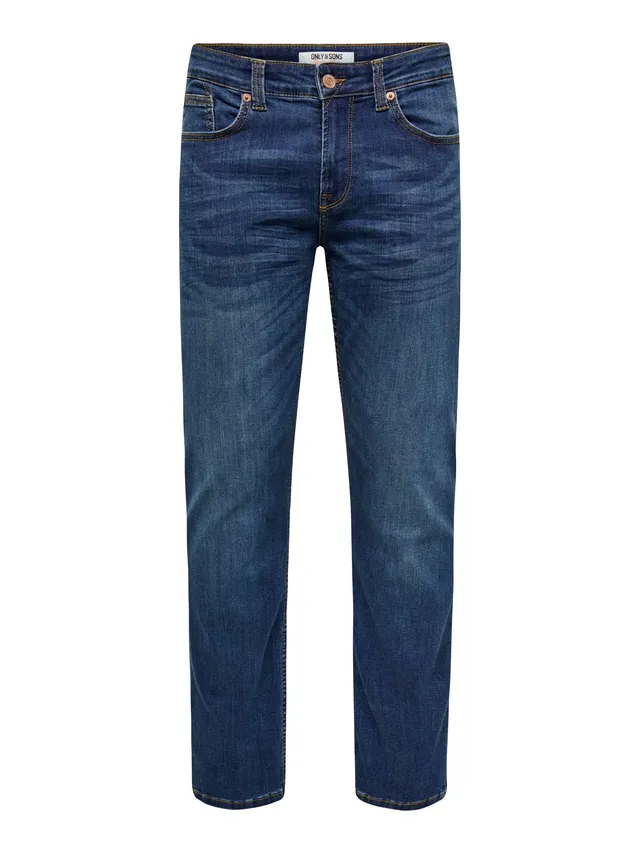 Only & Sons Onsweft Jeans Slim Fit Uomo Blu Denim Slim