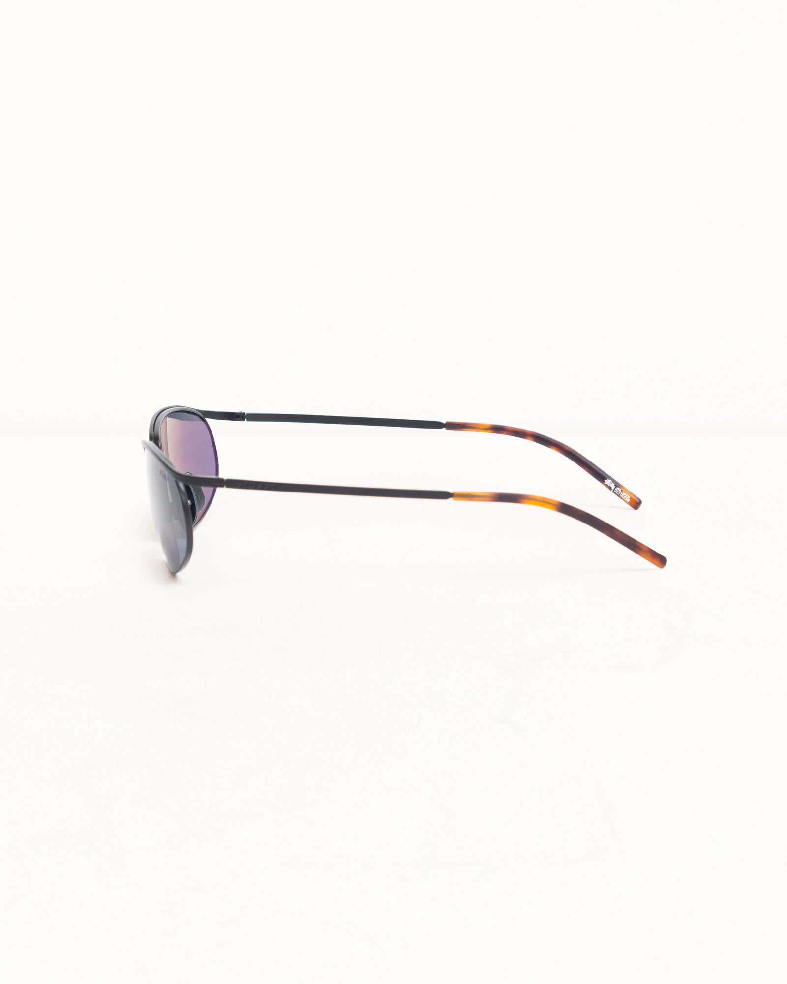 Stussy Wilkins Sunglasses Occhiali Matte Black Titanio