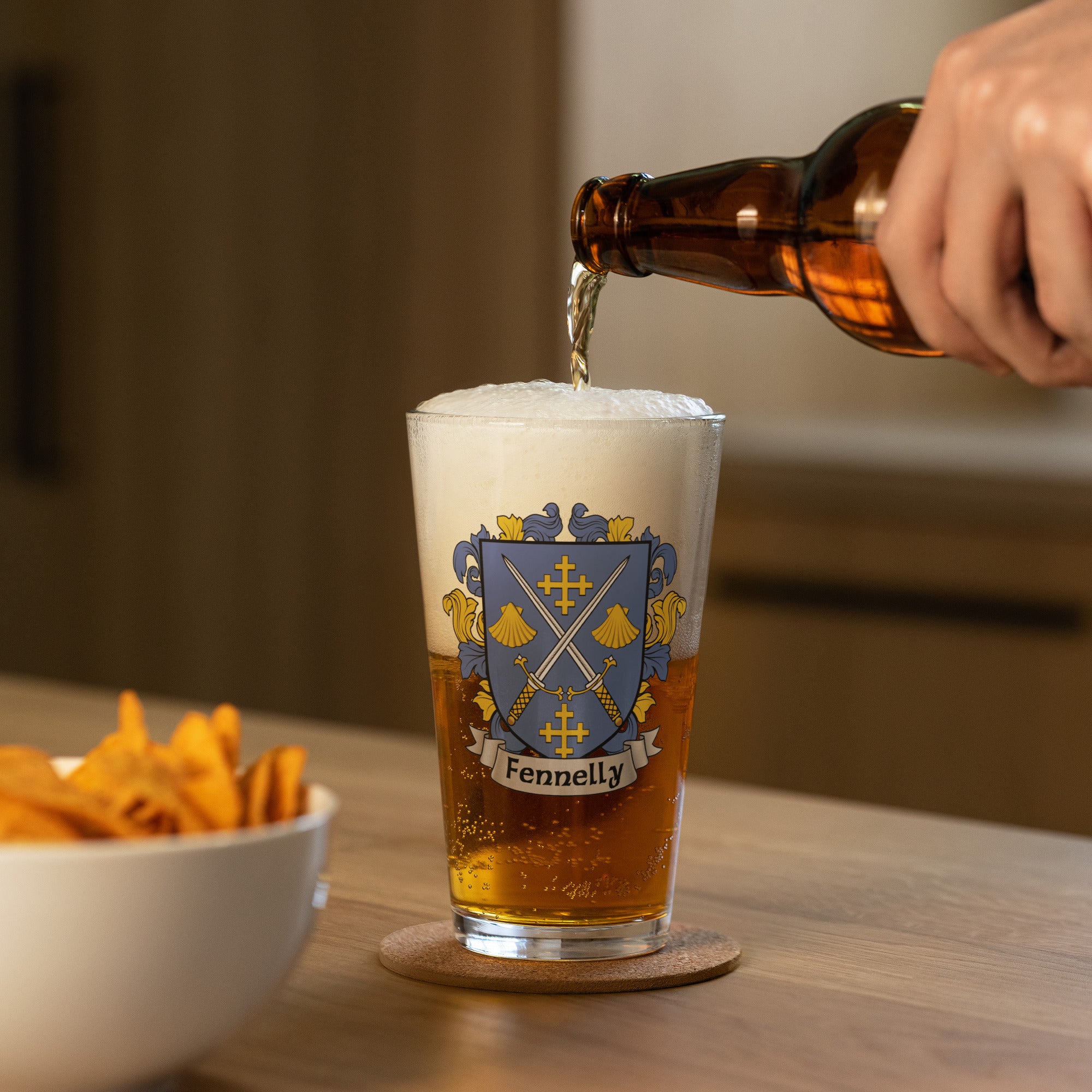 7.62 Design Fennelly bicchiere birra pinta 16oz vetro