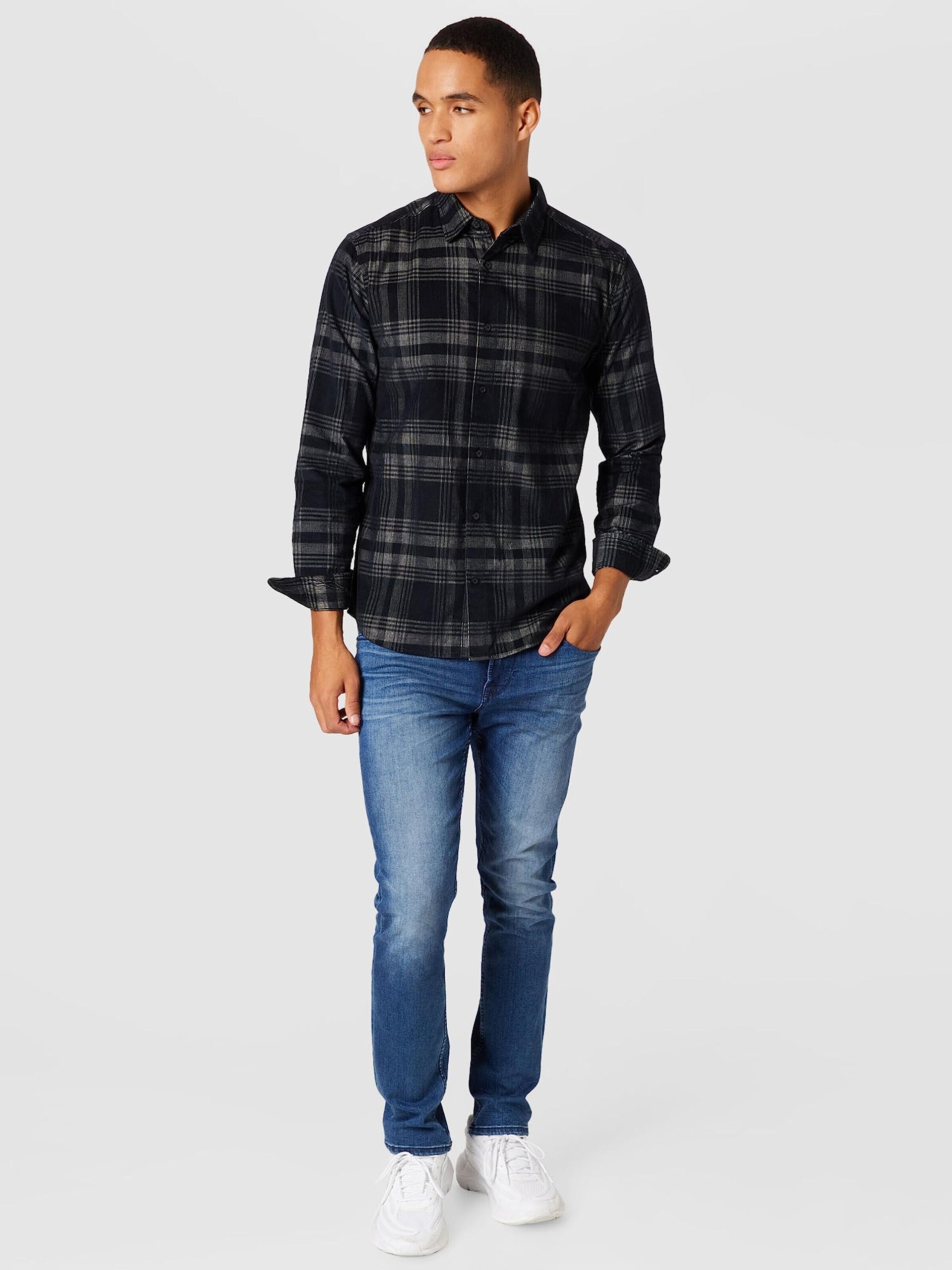 ONLY & SONS Skit Camicia Uomo a Bottoni Casual