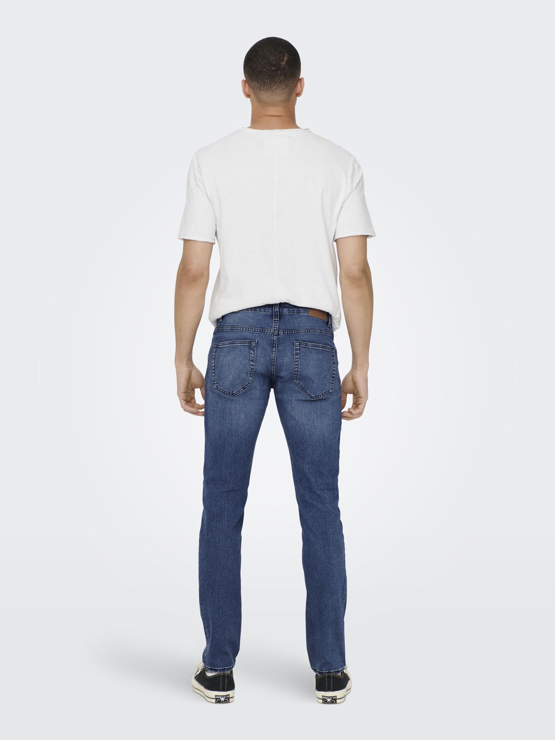 Only & Sons Jeans Slim Uomo Jeans 31W 32L Elasticizzato