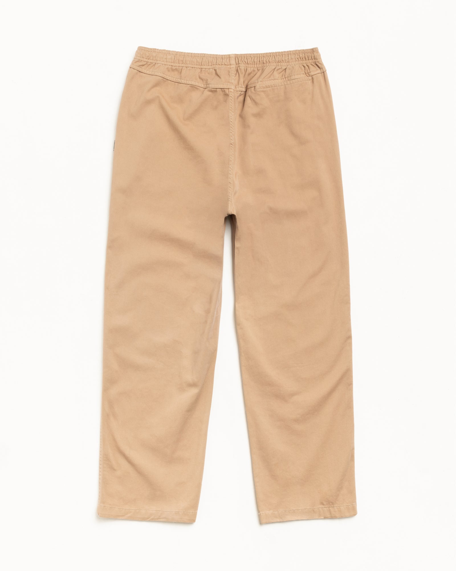 Stussy Beach Pant Cotton Twill pantaloni khaki cotone