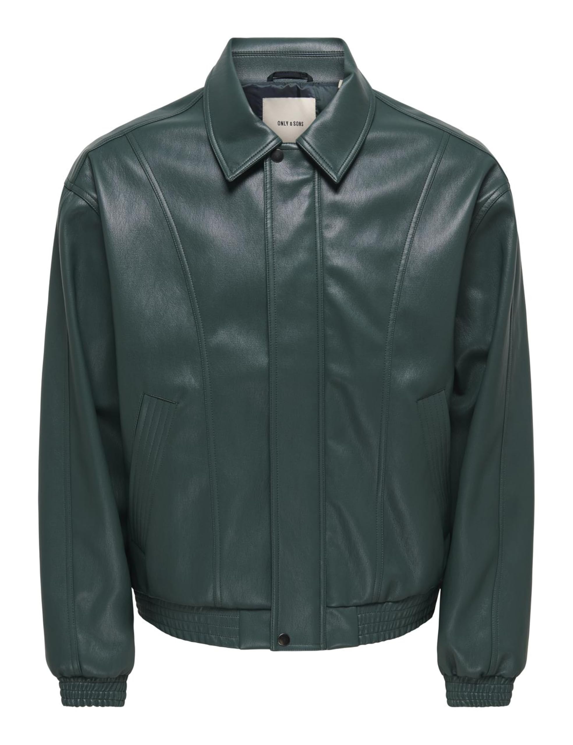 Only & Sons Onssantiago Giacca Uomo Nero Poliuretano