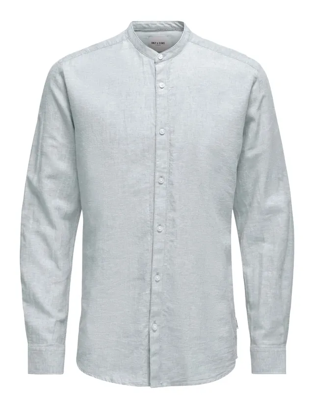 Only & Sons Onscaiden camicia melange blu taglia XXL