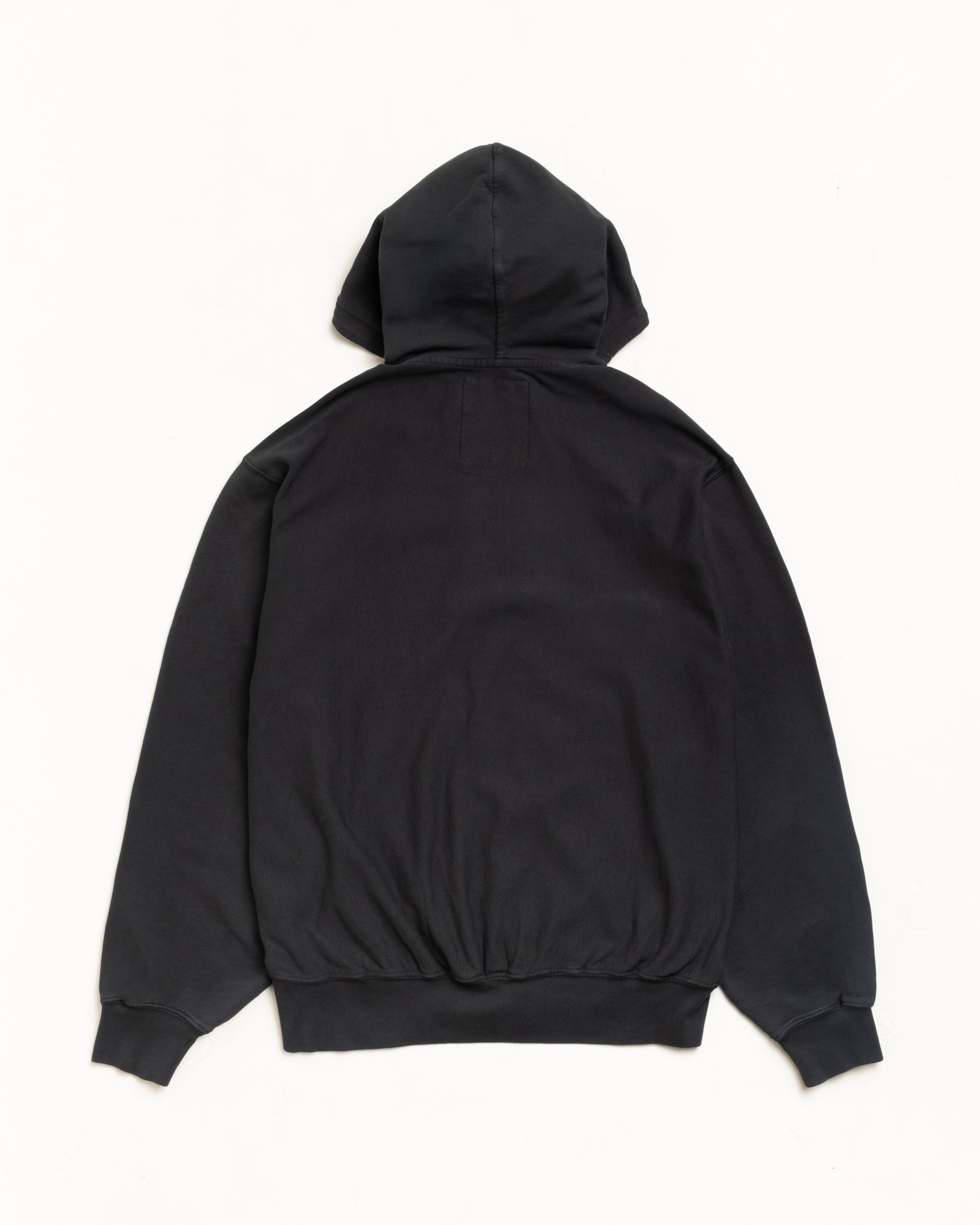Stussy Lightweight Terry Zip Hoodie felpa black cotone